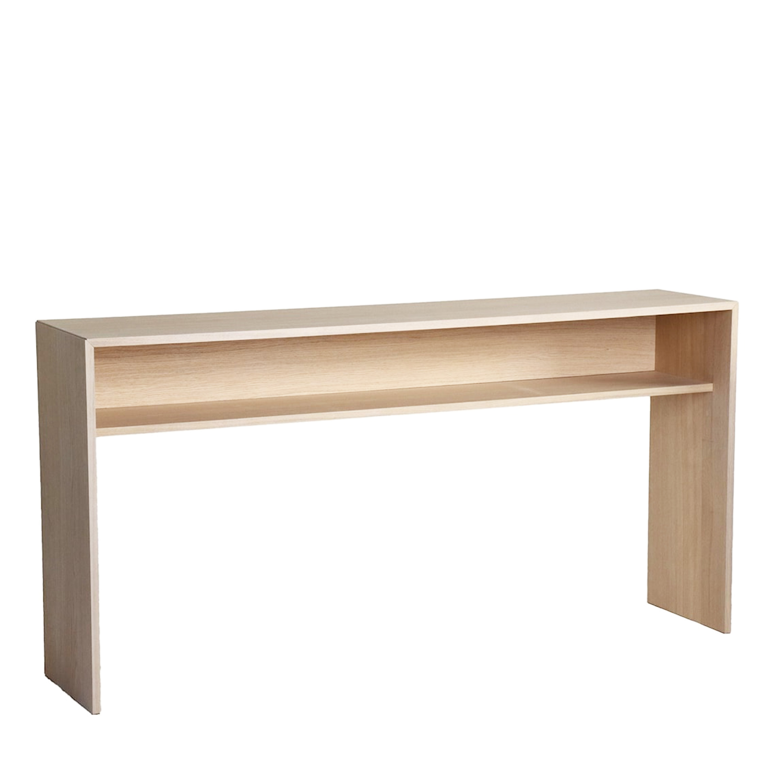 Sleepo Collection Esme Konsolentisch mit Ablage Weißgeölte Eiche 160cm