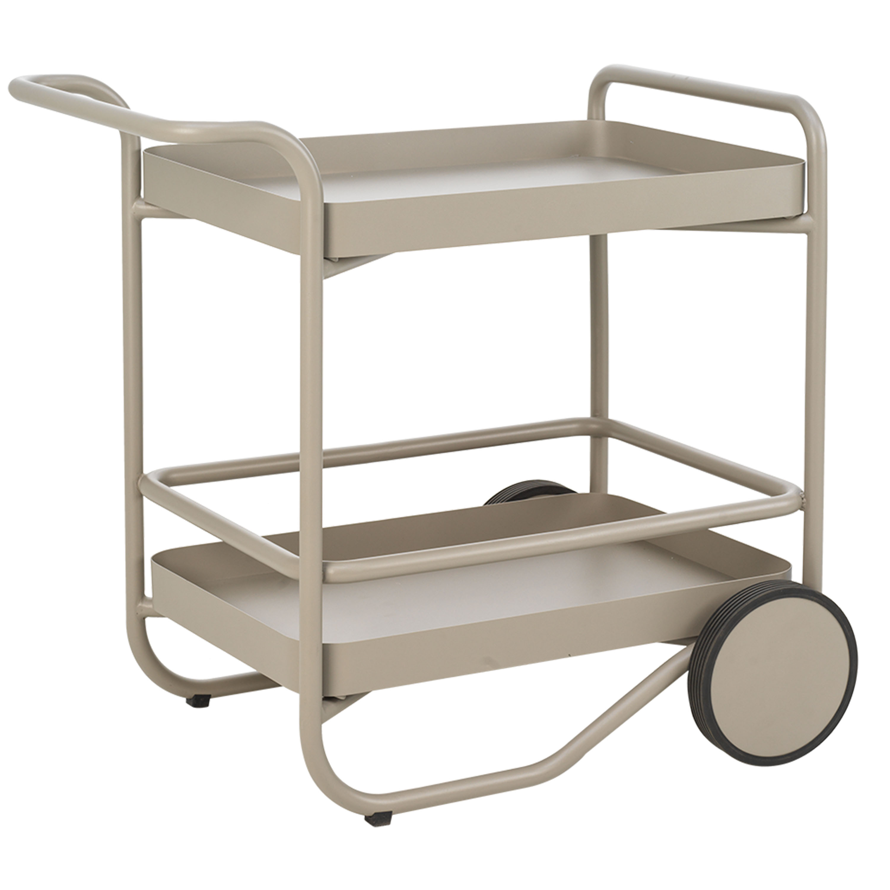 Brafab Trolly Serveringsvagn Khaki 80cm