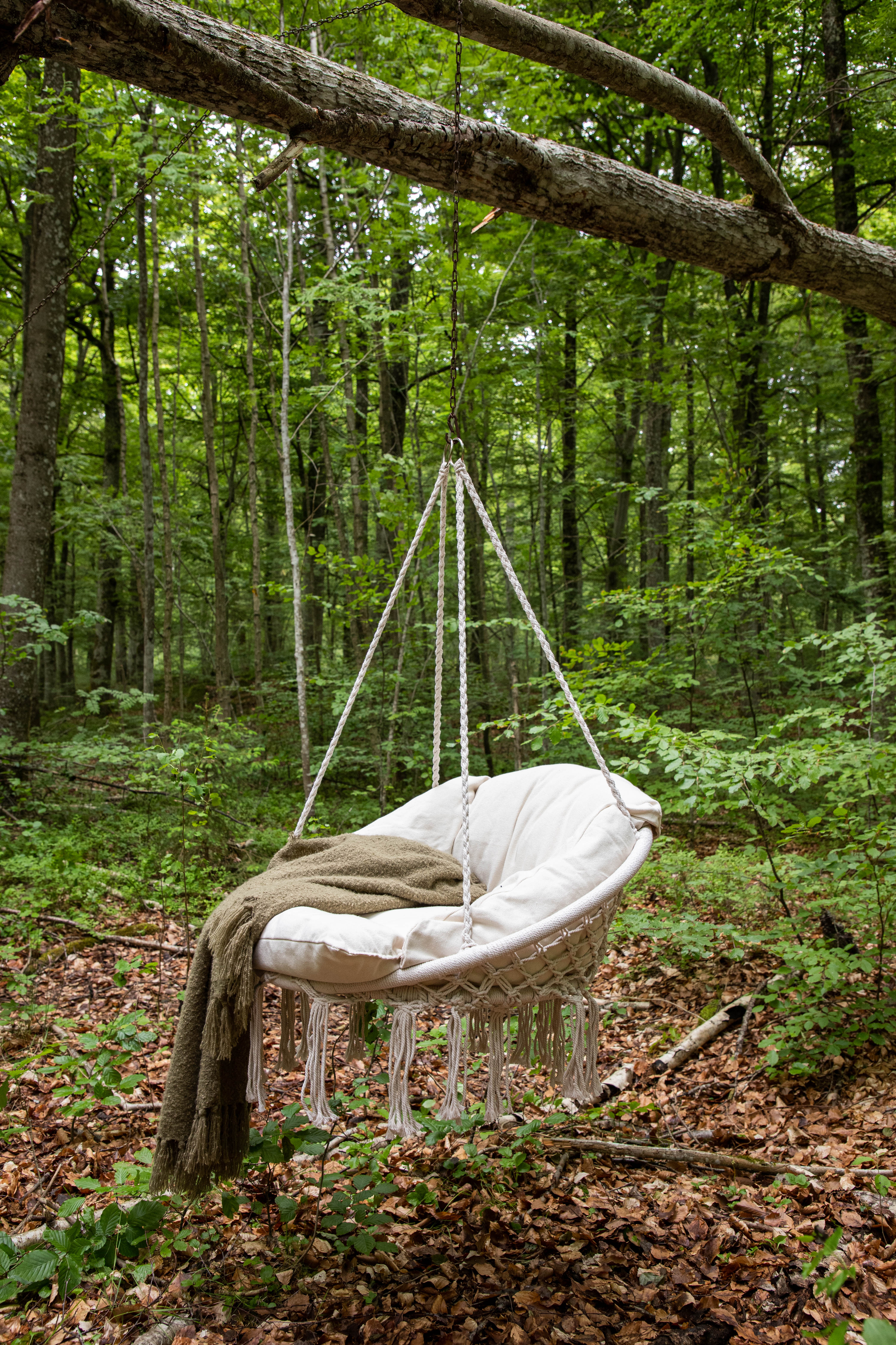 Venture Home Hamtic Hängstol Vit