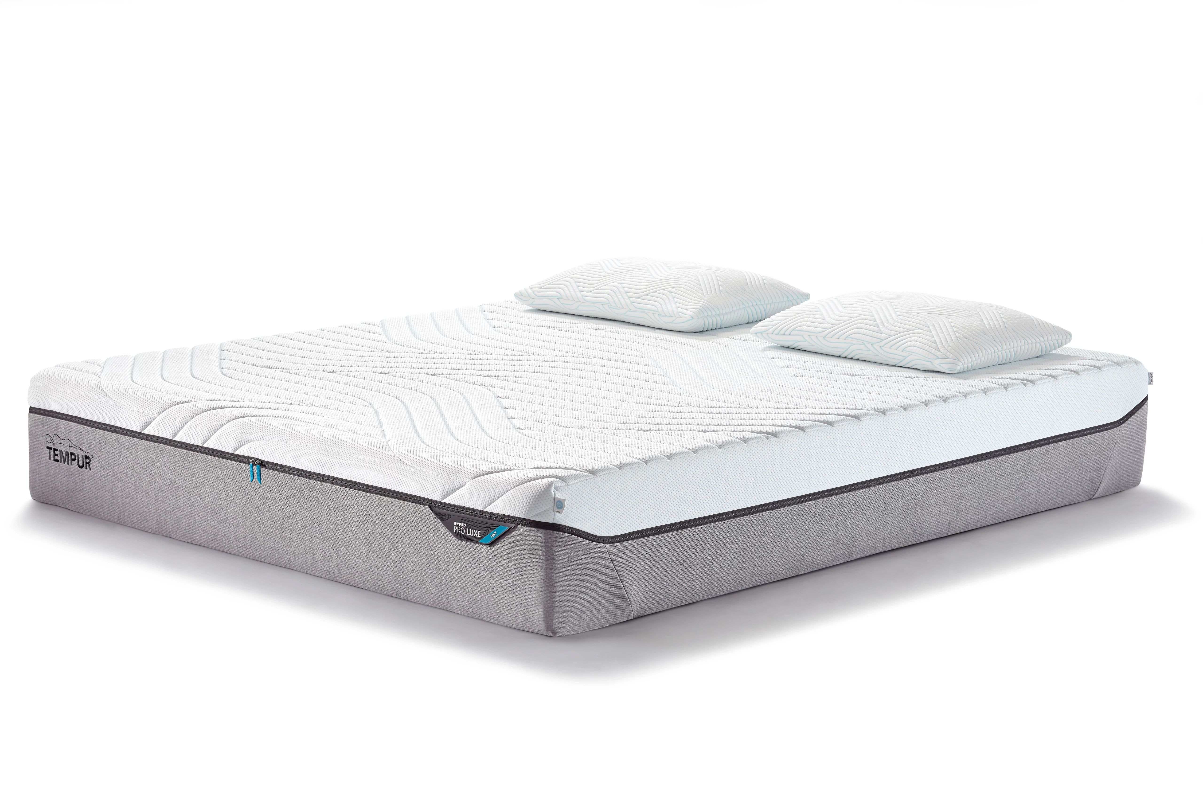 Tempur - Pro Luxe CoolQuilt Madrass Medium 30cm 120x200 - Vit