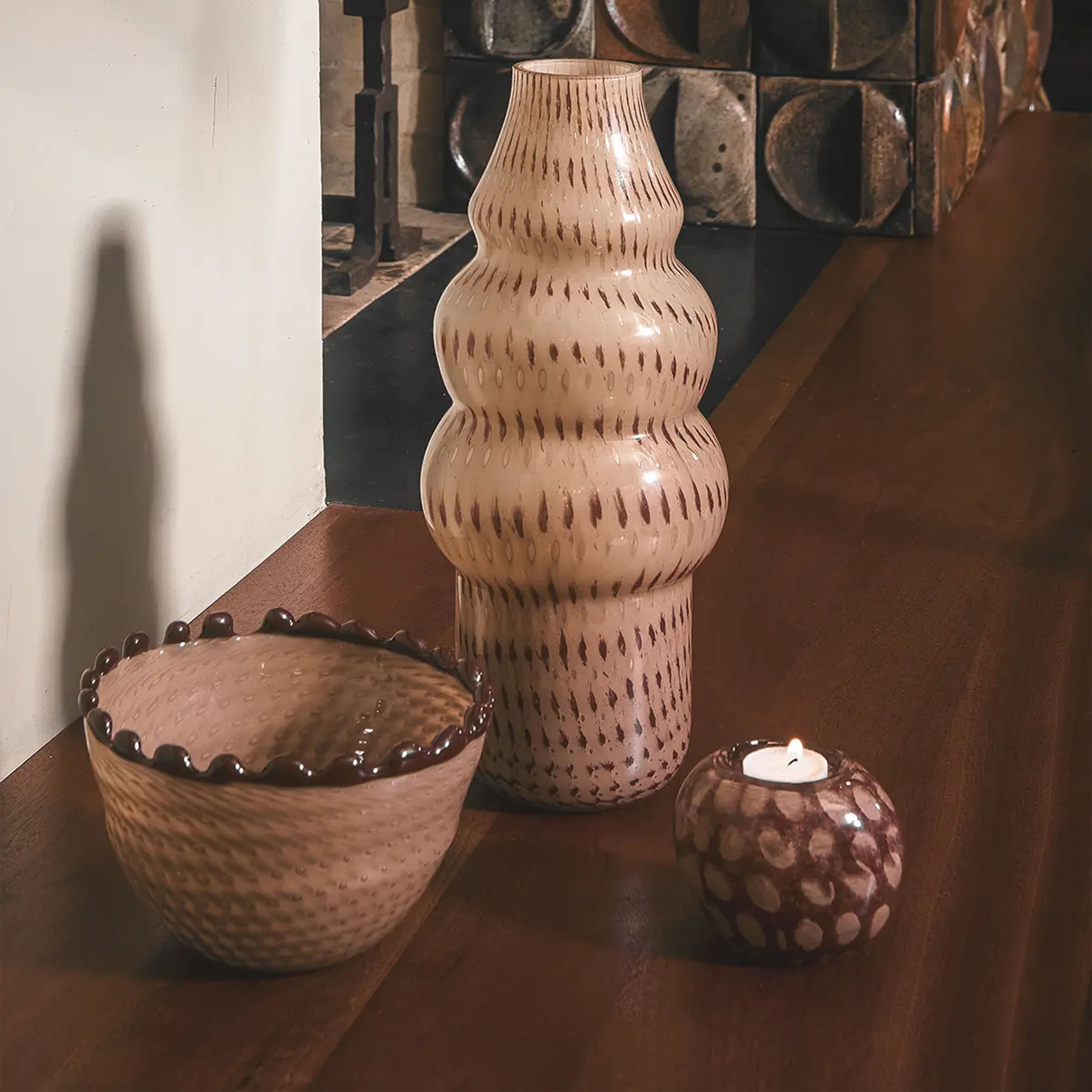 Olsson &amp; Jensen Claude Skål Brun Ø19