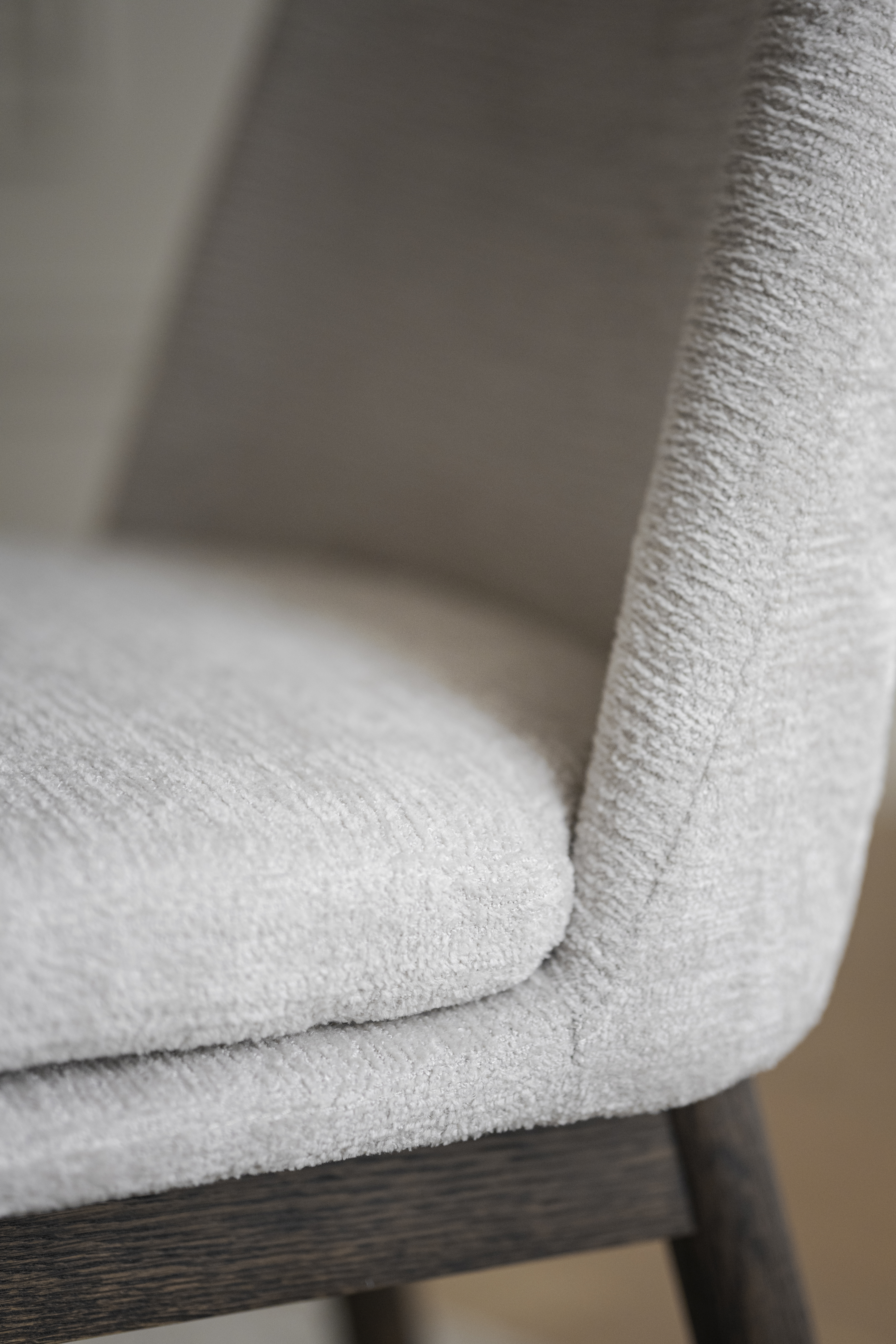 Rowico Home Amesbury Esszimmerstuhl Hellbeige/Braun