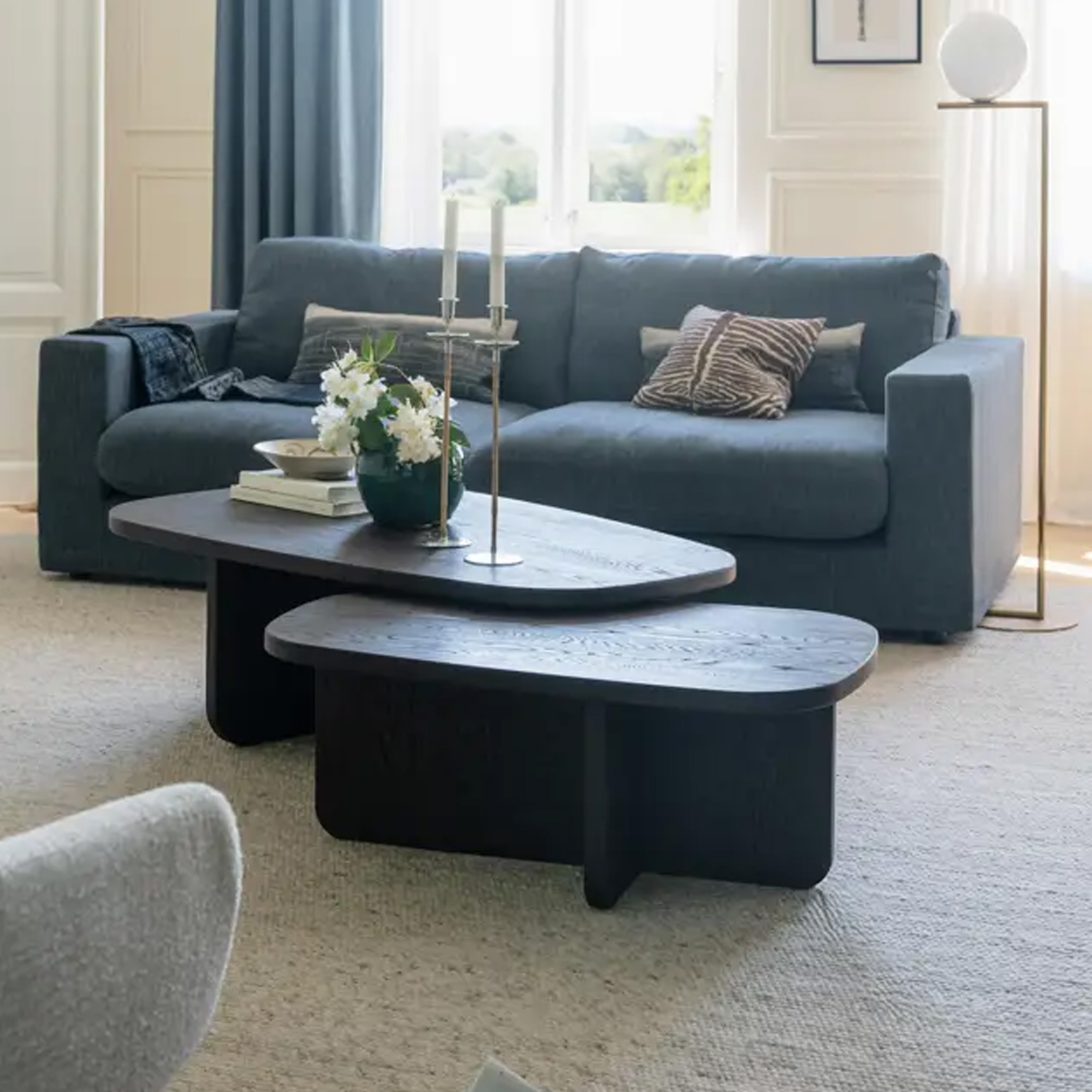 Rowico Home Billings Couchtisch Braune Eiche 118x73