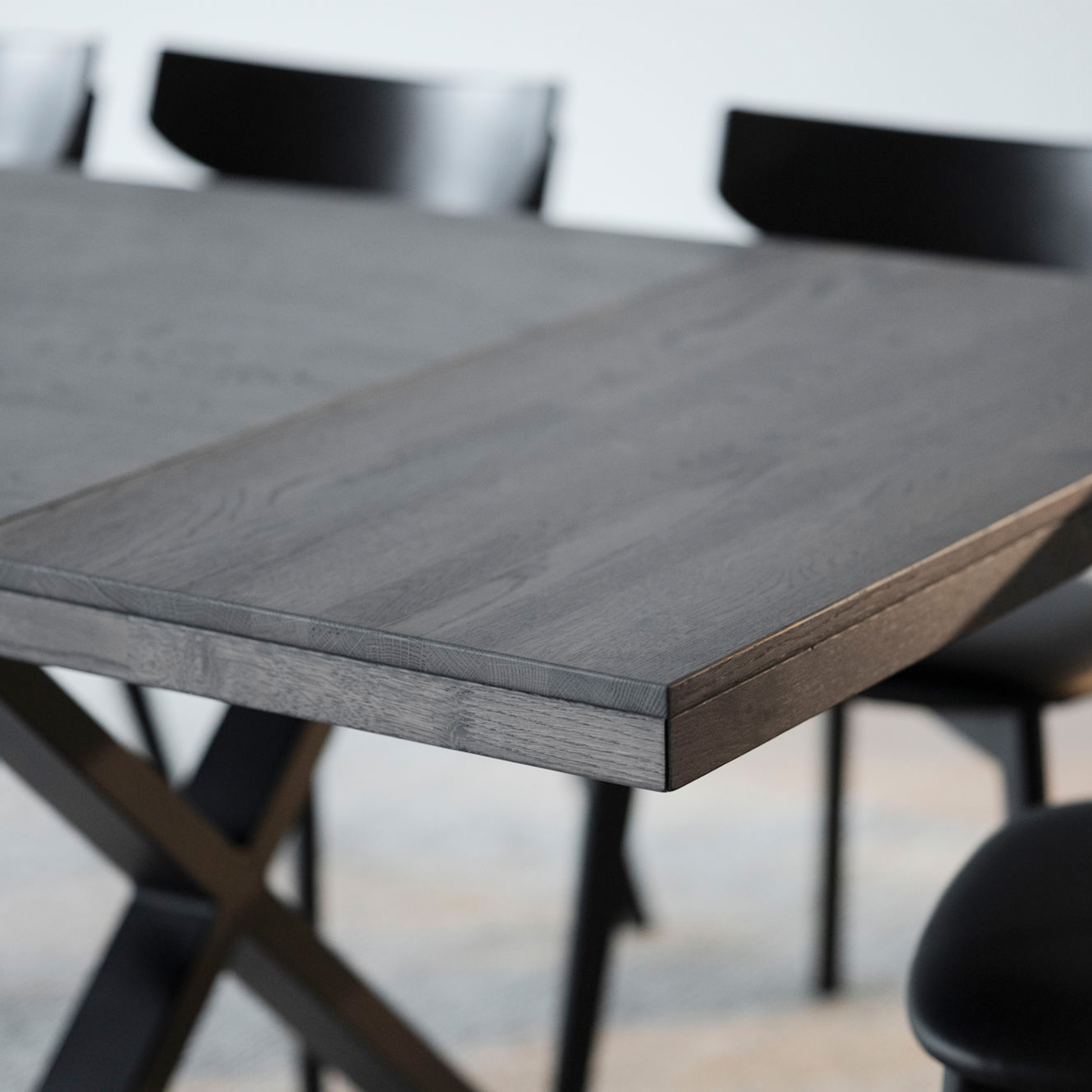 Rowico Home Brooklyn Tilläggsskiva Mörkbrun Ek