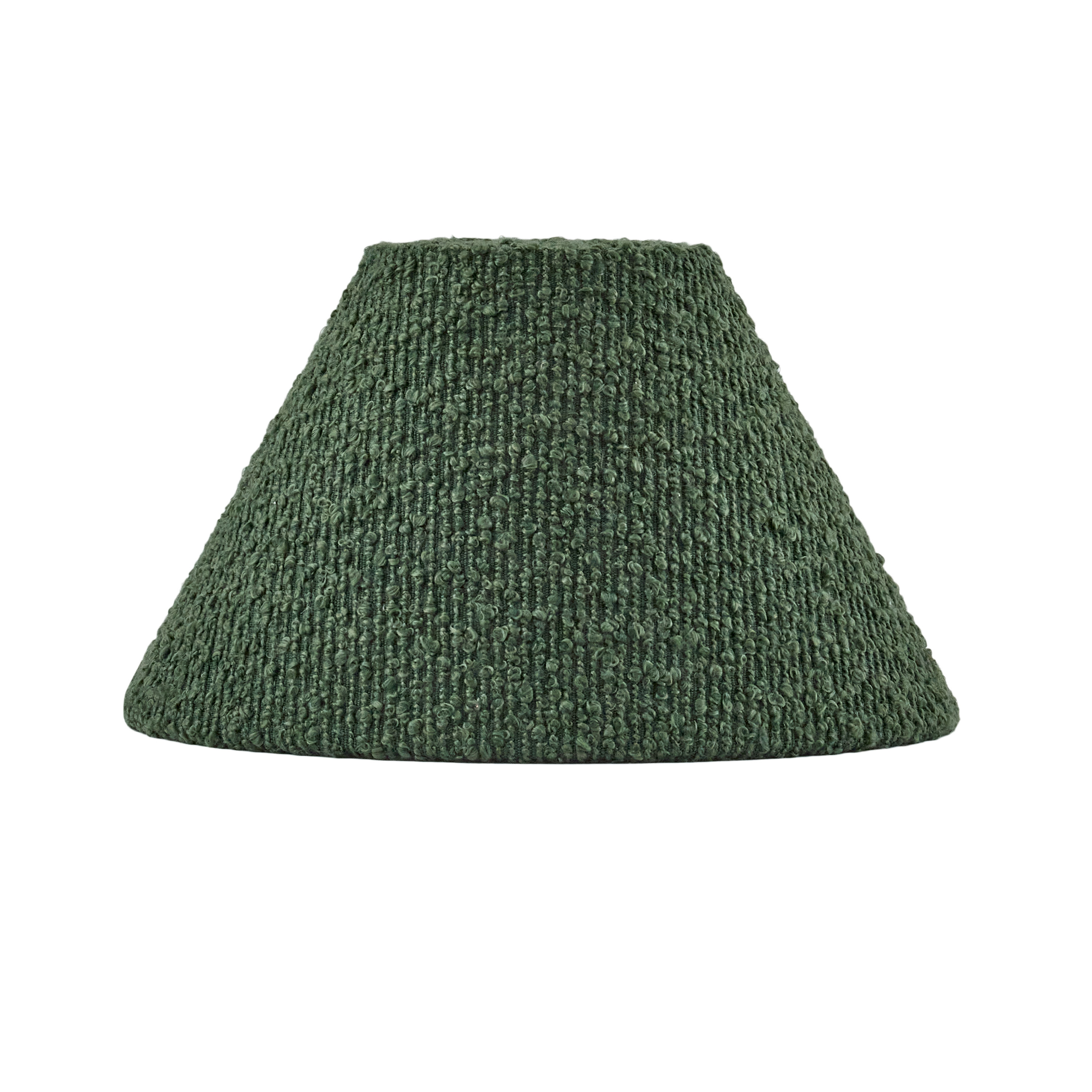 Iris Lampskärm Bouclé Moss Green 20cm