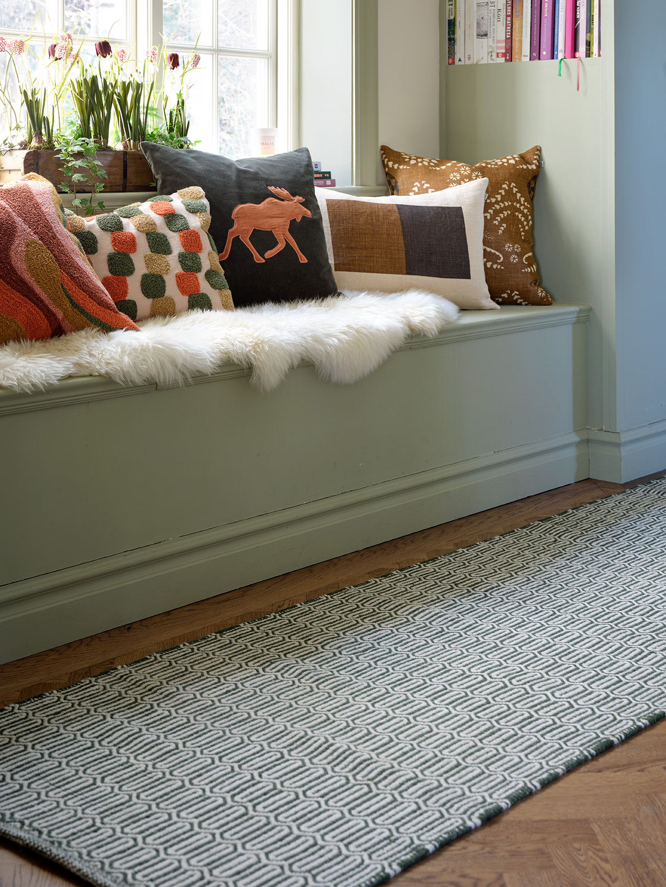 Chhatwal &amp; Jonsson Deepak Tyynynpäällinen Pellava Light Beige/Dark Brown/Taupe 40x60