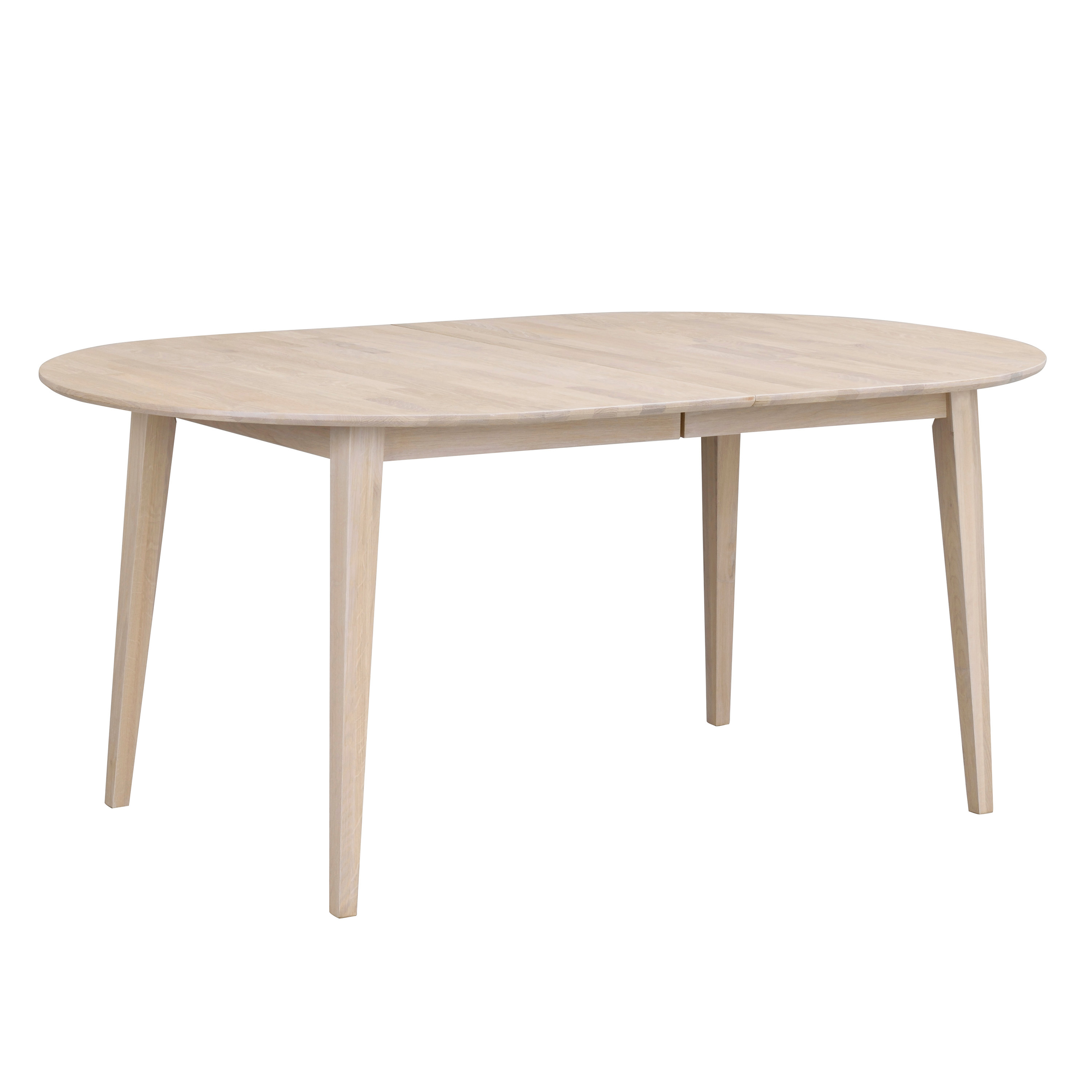 Filippa Esstisch Oval Weiß pigmentiert 170cm