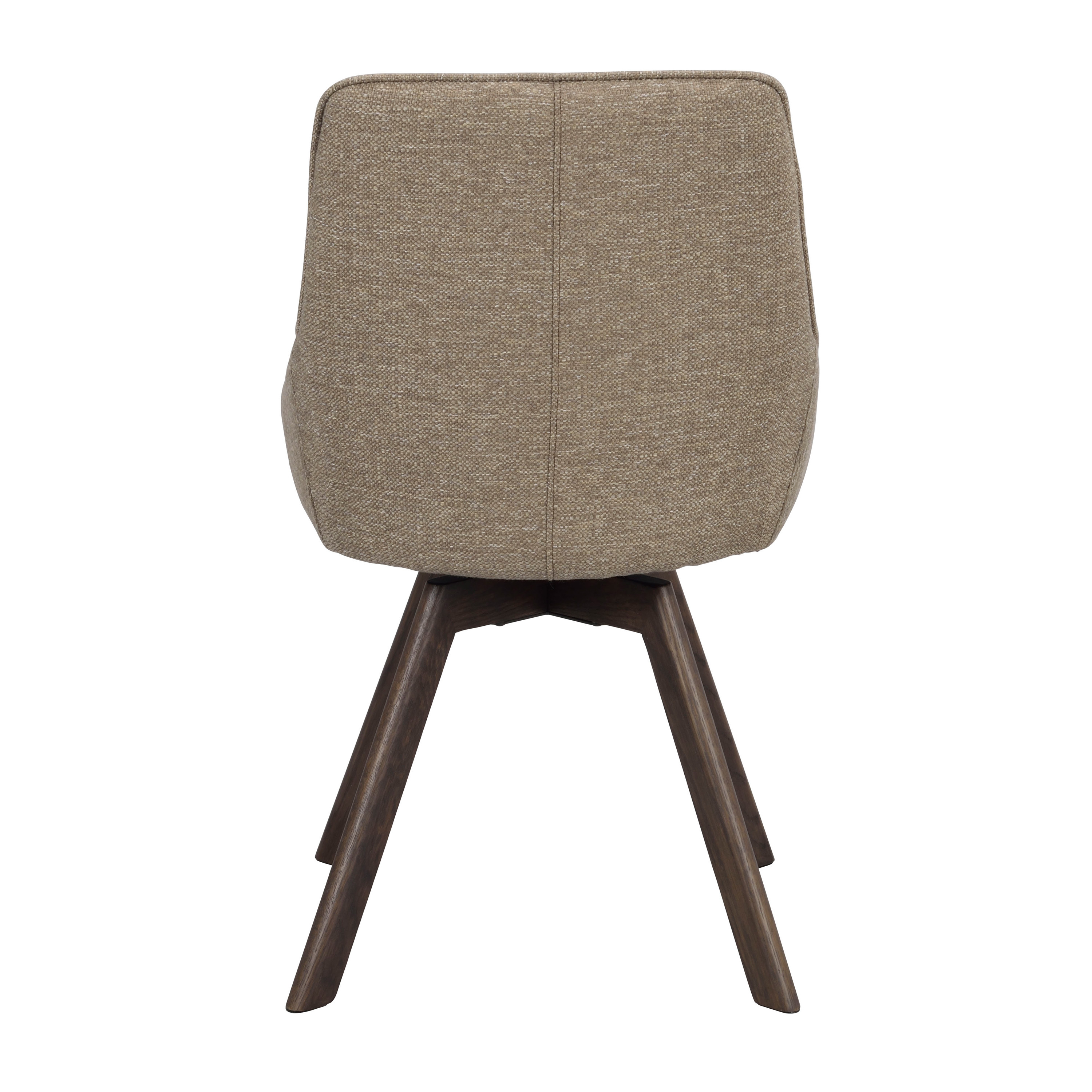 Rowico Home Alison Esszimmerstuhl Dunkelbeige/Braune Eiche