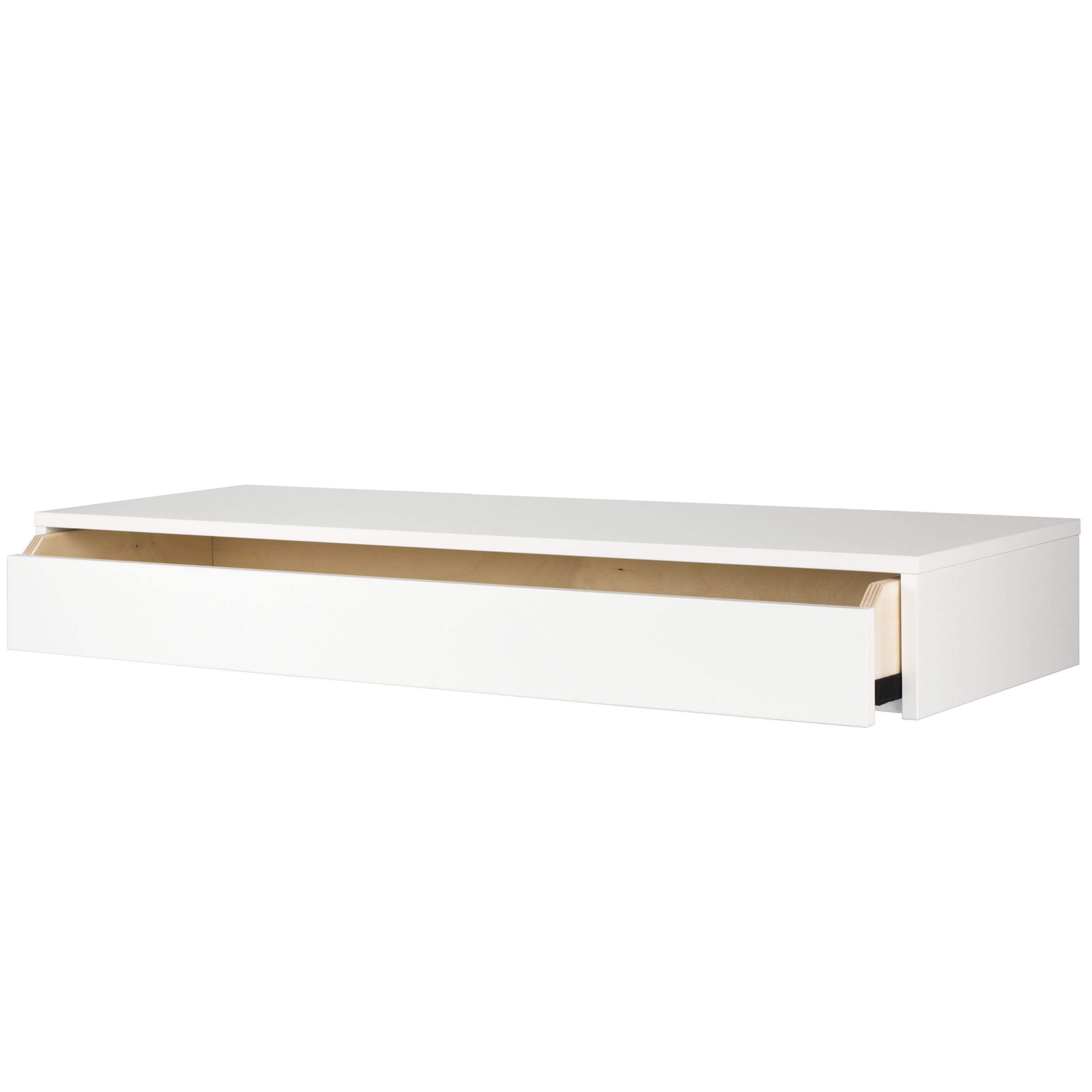 Maze Pythagoras Wandregal Weiß 27x80cm