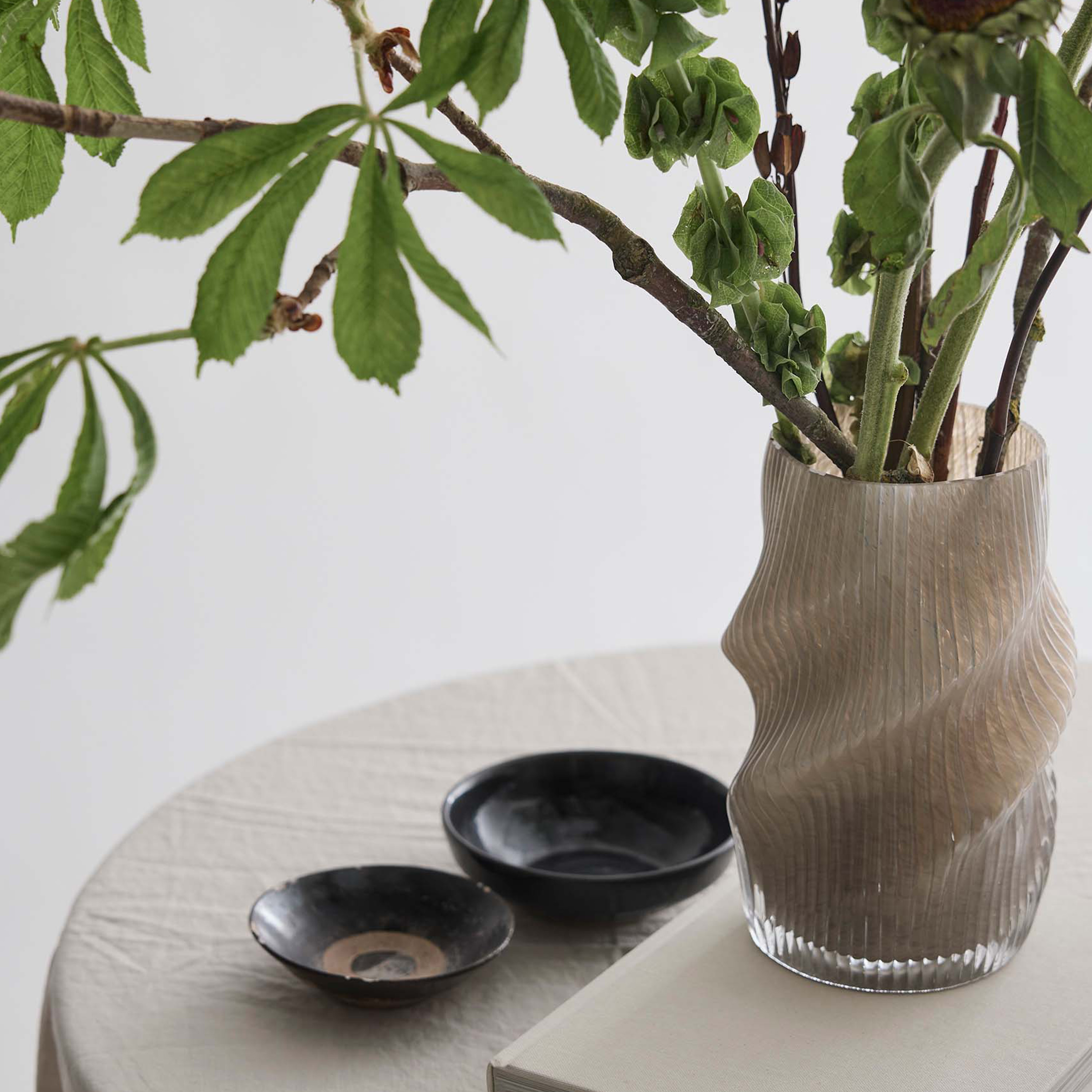 Tell me more Fano Vas Taupe 35cm