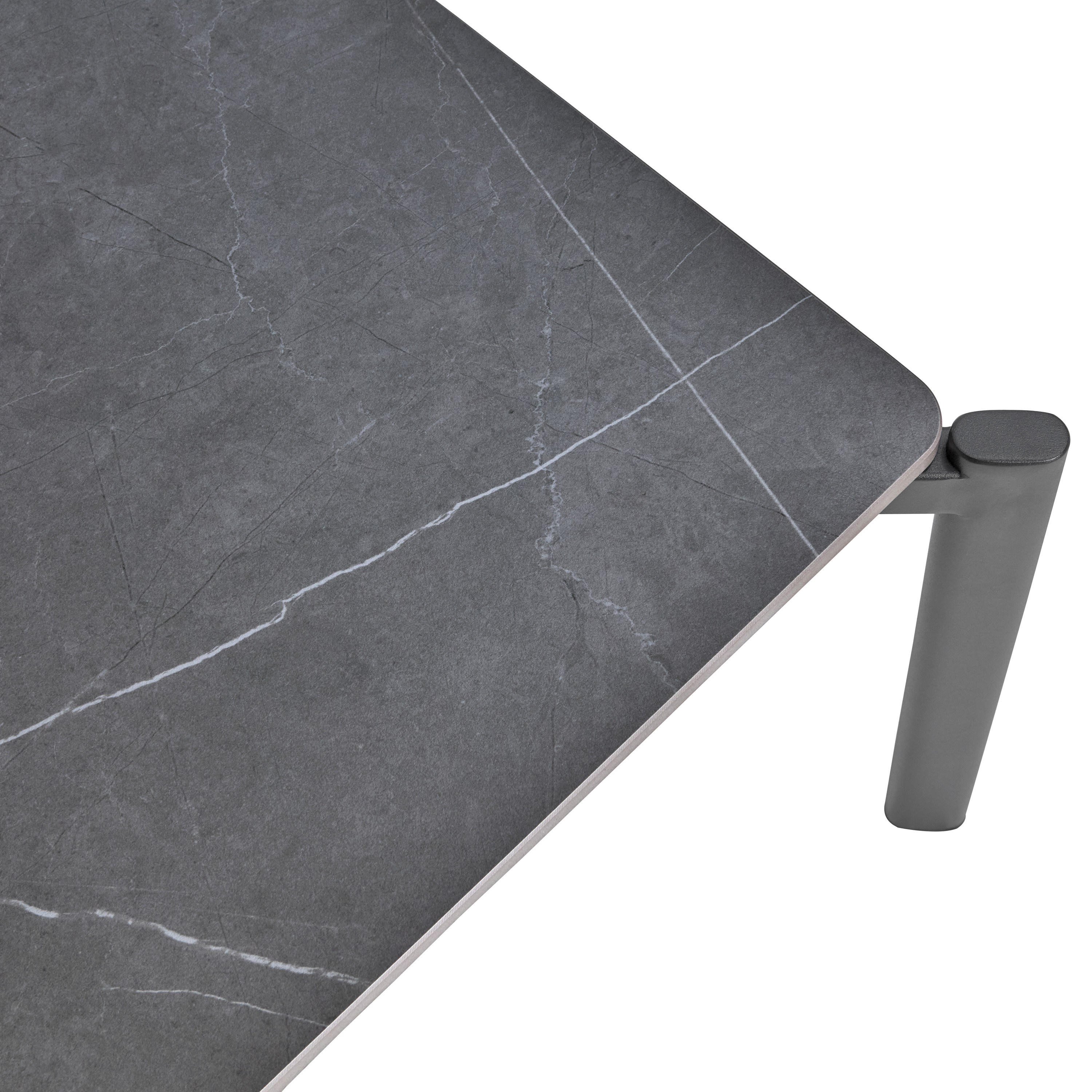 Brafab Hallavara Soffbord Antracit 146x66