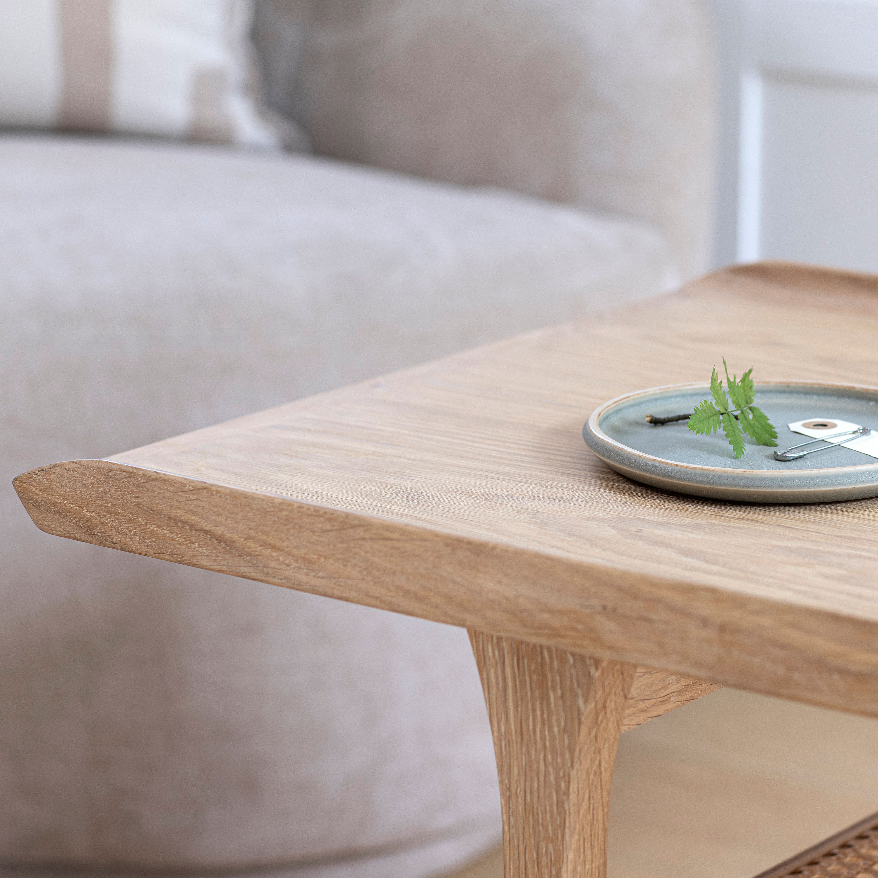 Aakjaer Furniture No.25 Sohvapöytä Valkoöljytty Tammi