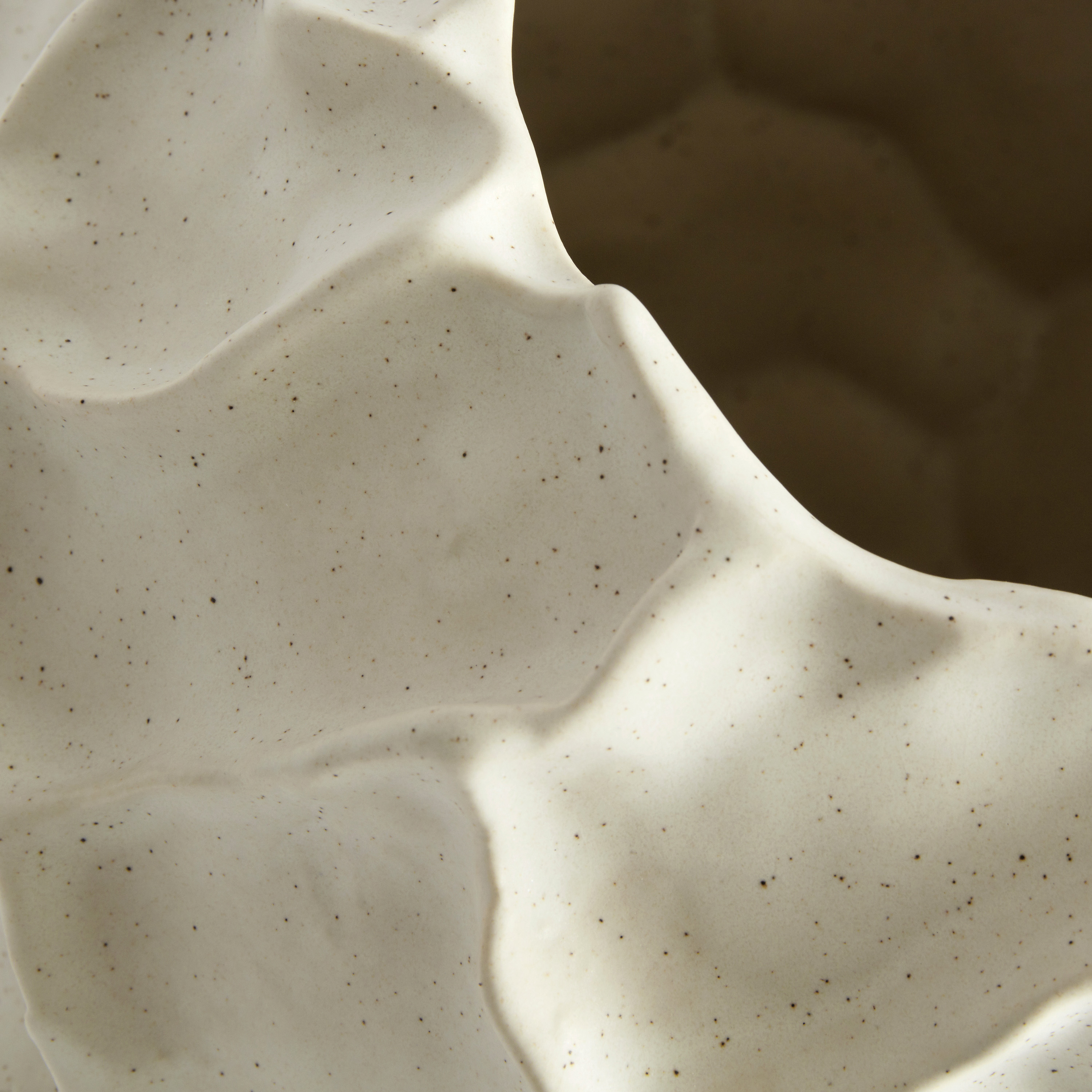 Muubs Soil Vase Vanilla Stoneware Ø18