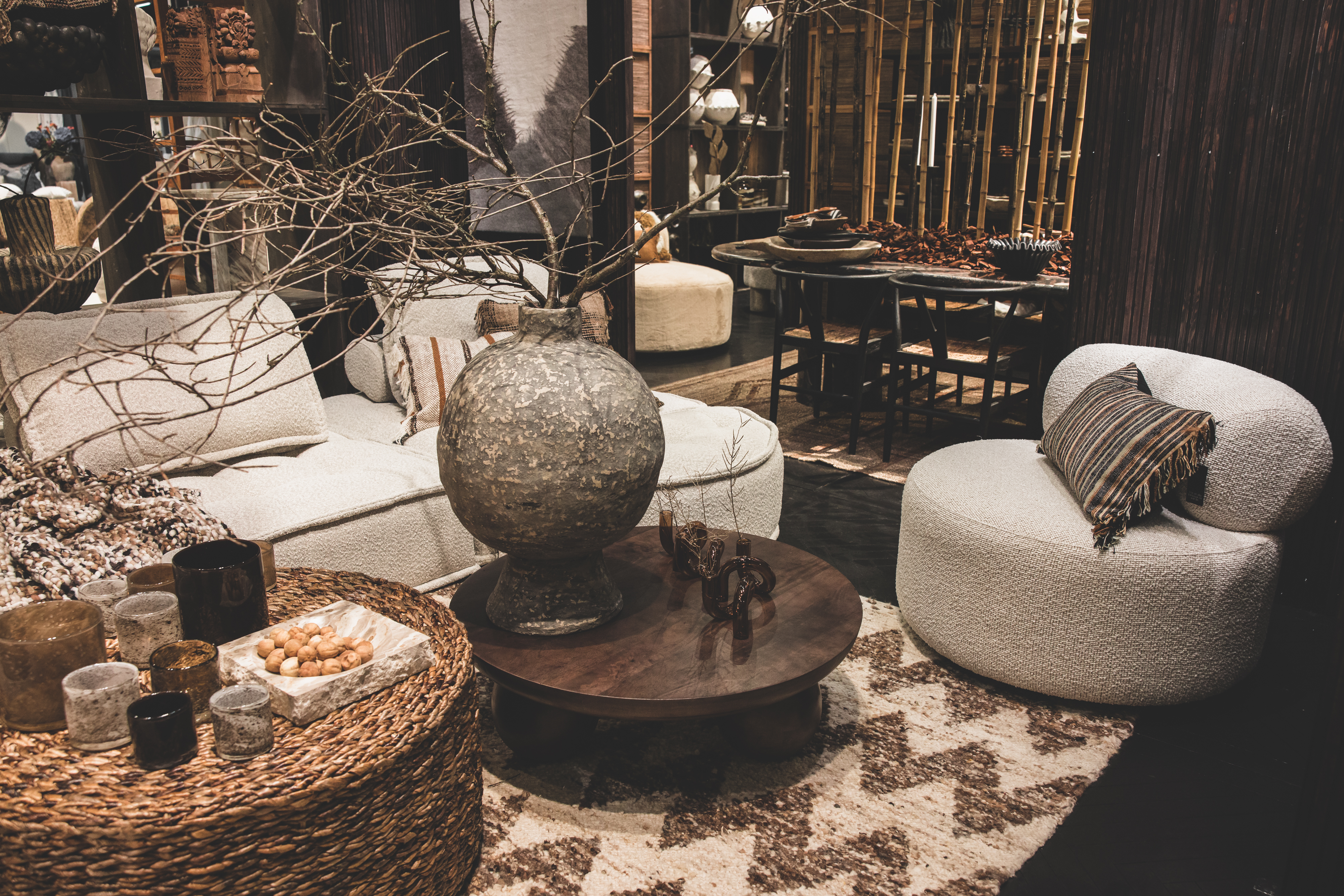 Jakobsdals Mira Couchtisch Braun 90x90