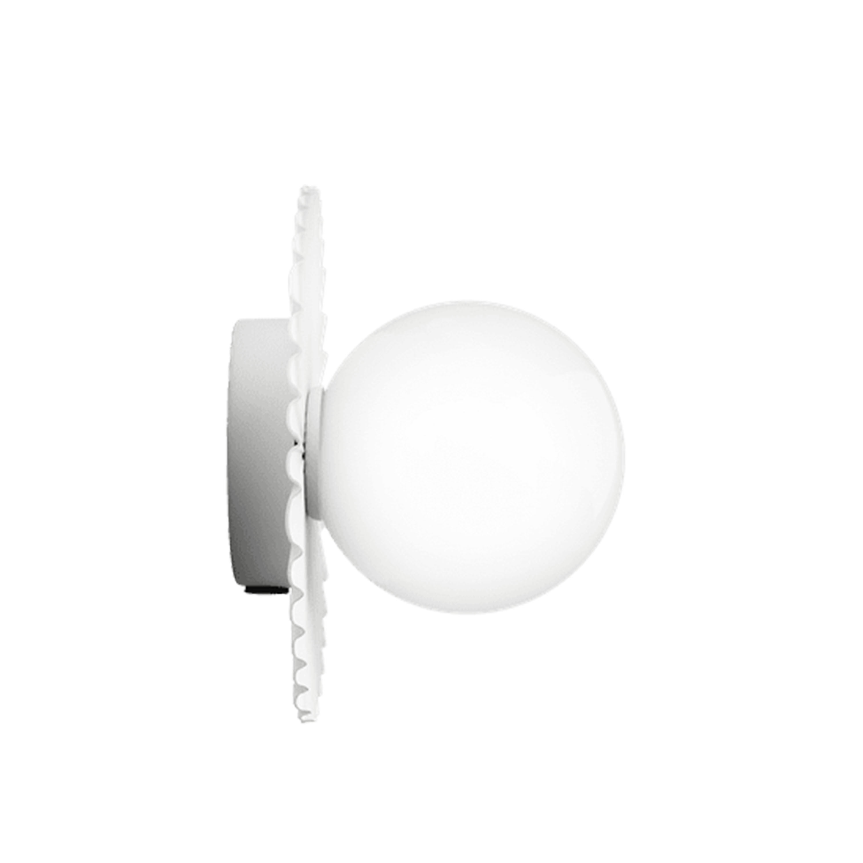 Nuura Liila Muuse Vägg/Taklampa White/Opal Ø20