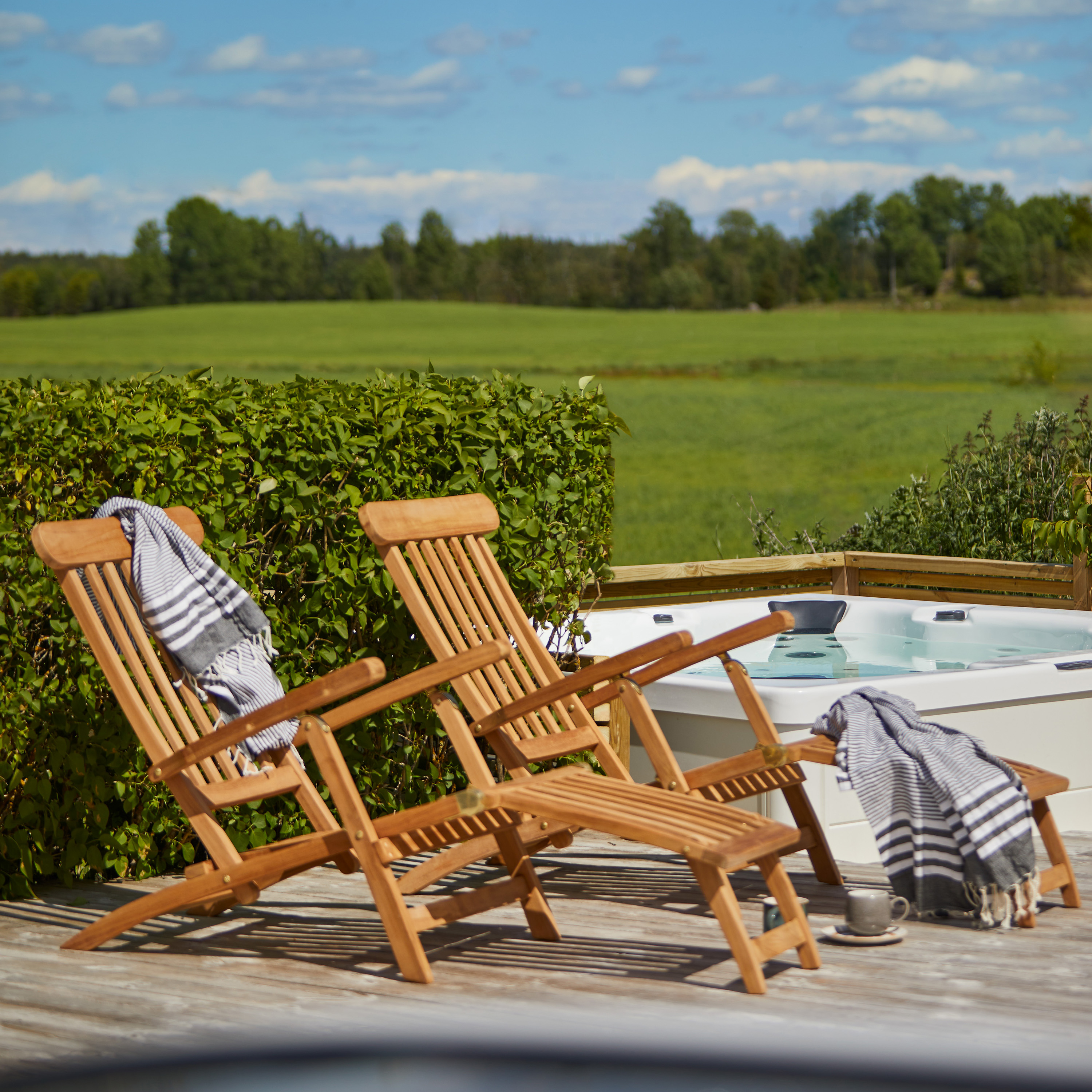 Hillerstorp Nova Däckstol Teak