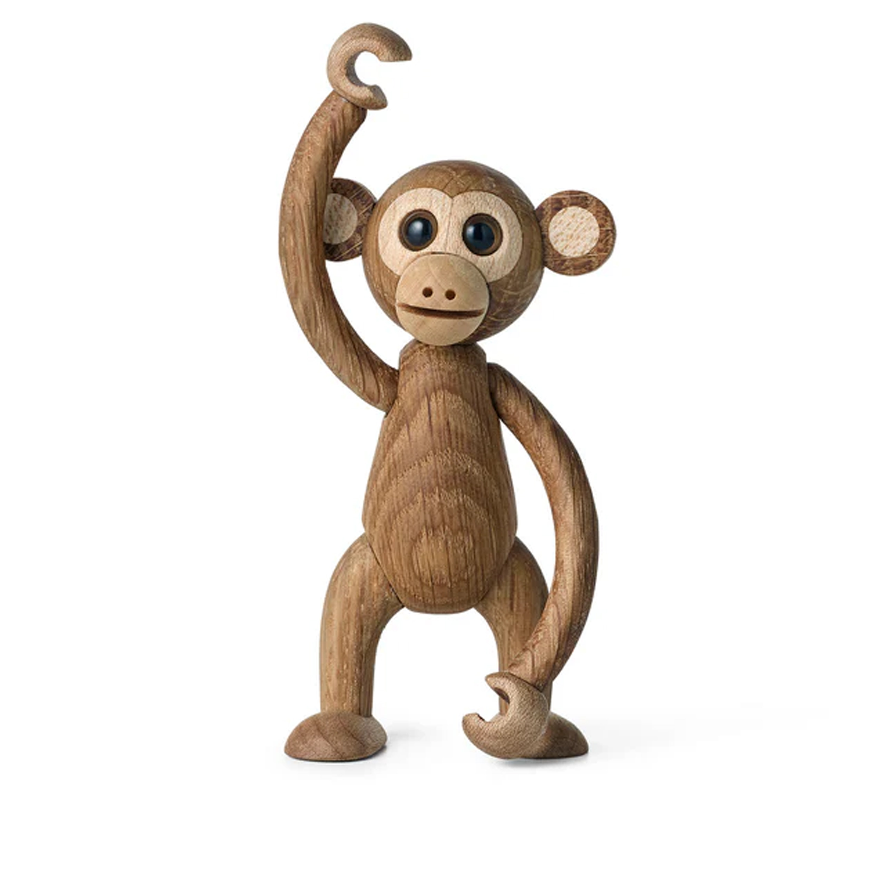 Swing Affendekoration Eiche 8cm