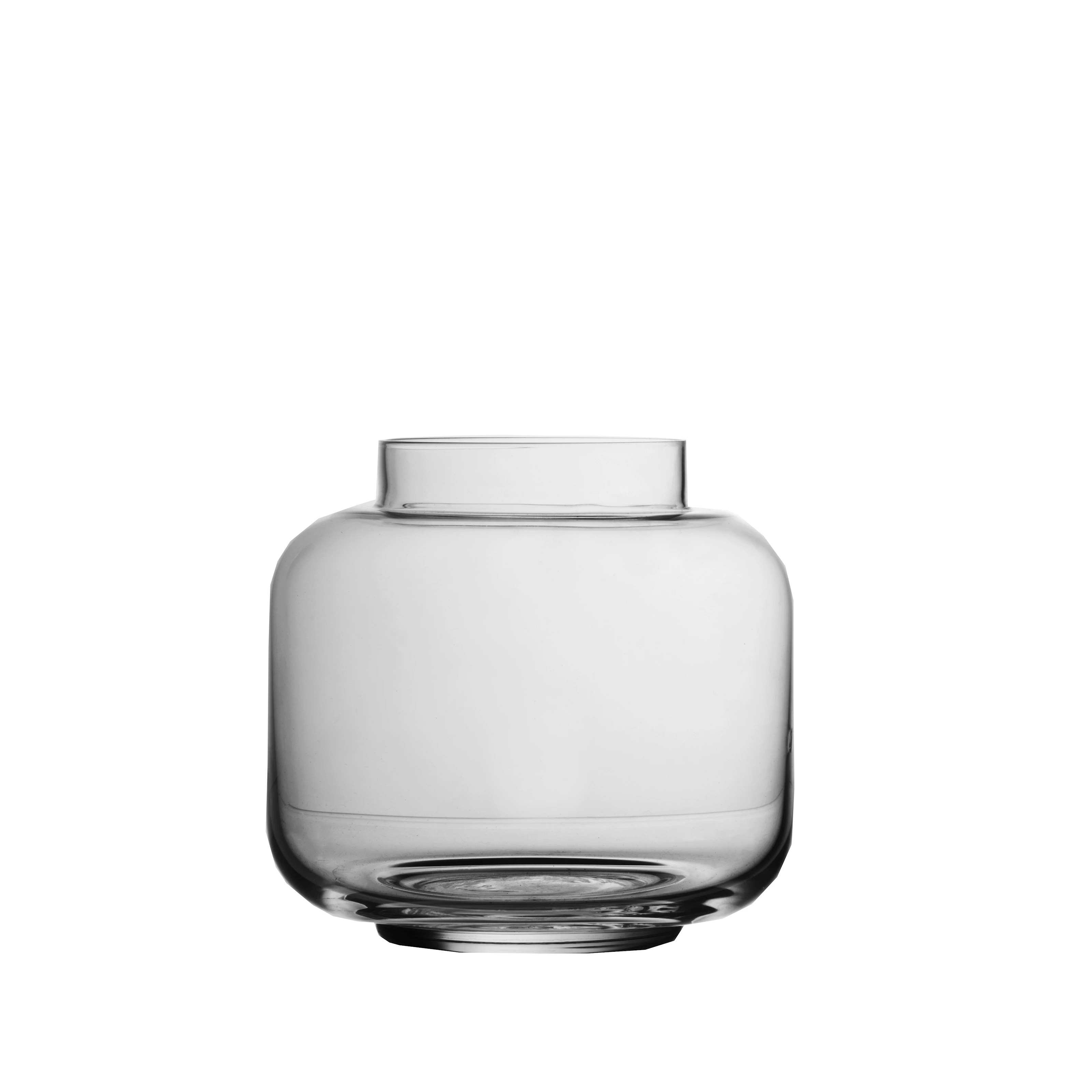 Vase/Candle Holder Clear 11cm