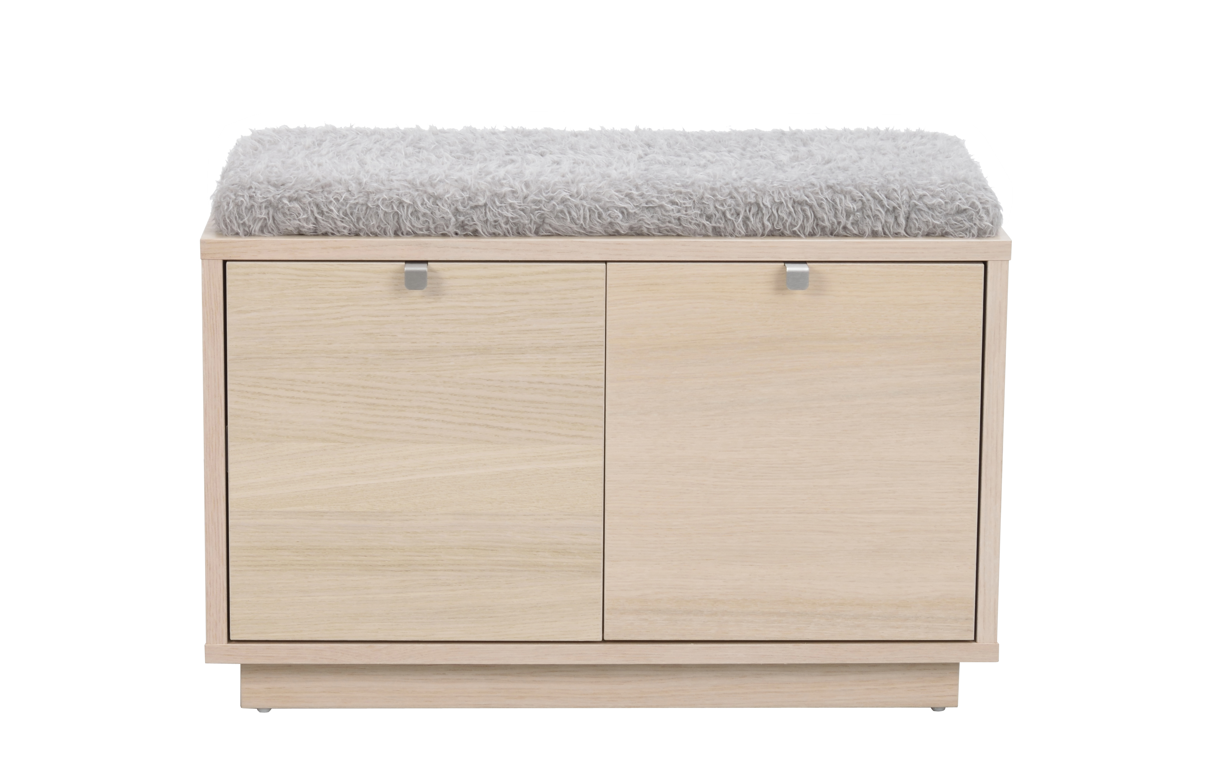 Rowico Home Confetti Bänk 2 Vitpigmenterad/Ljusgrå