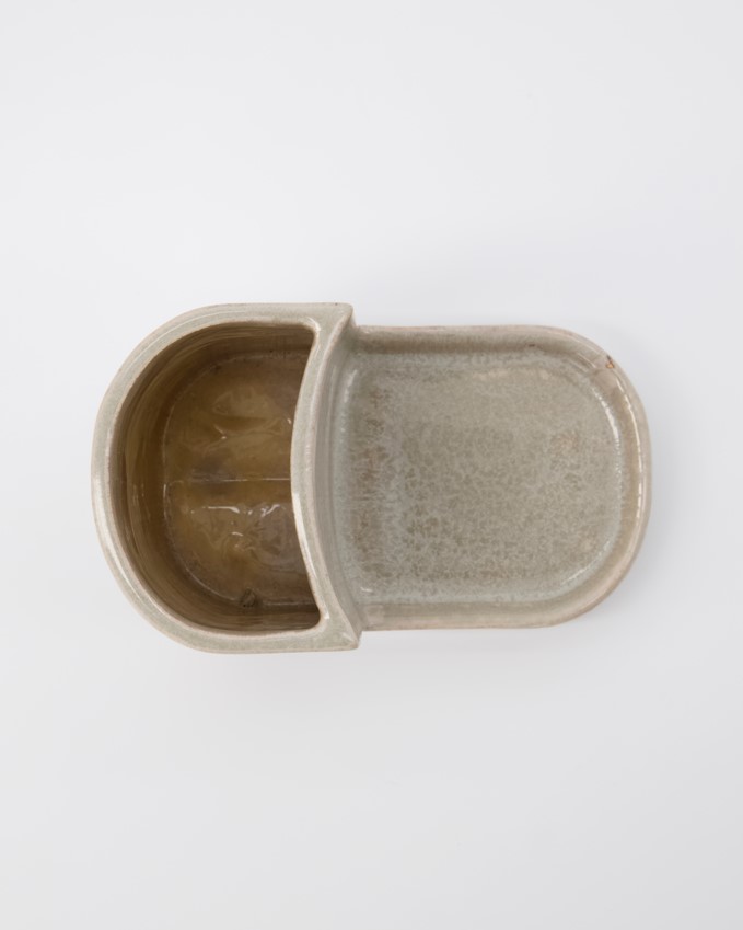 Meraki Datura Bürste/Seifenschale Shellish Grau 18cm