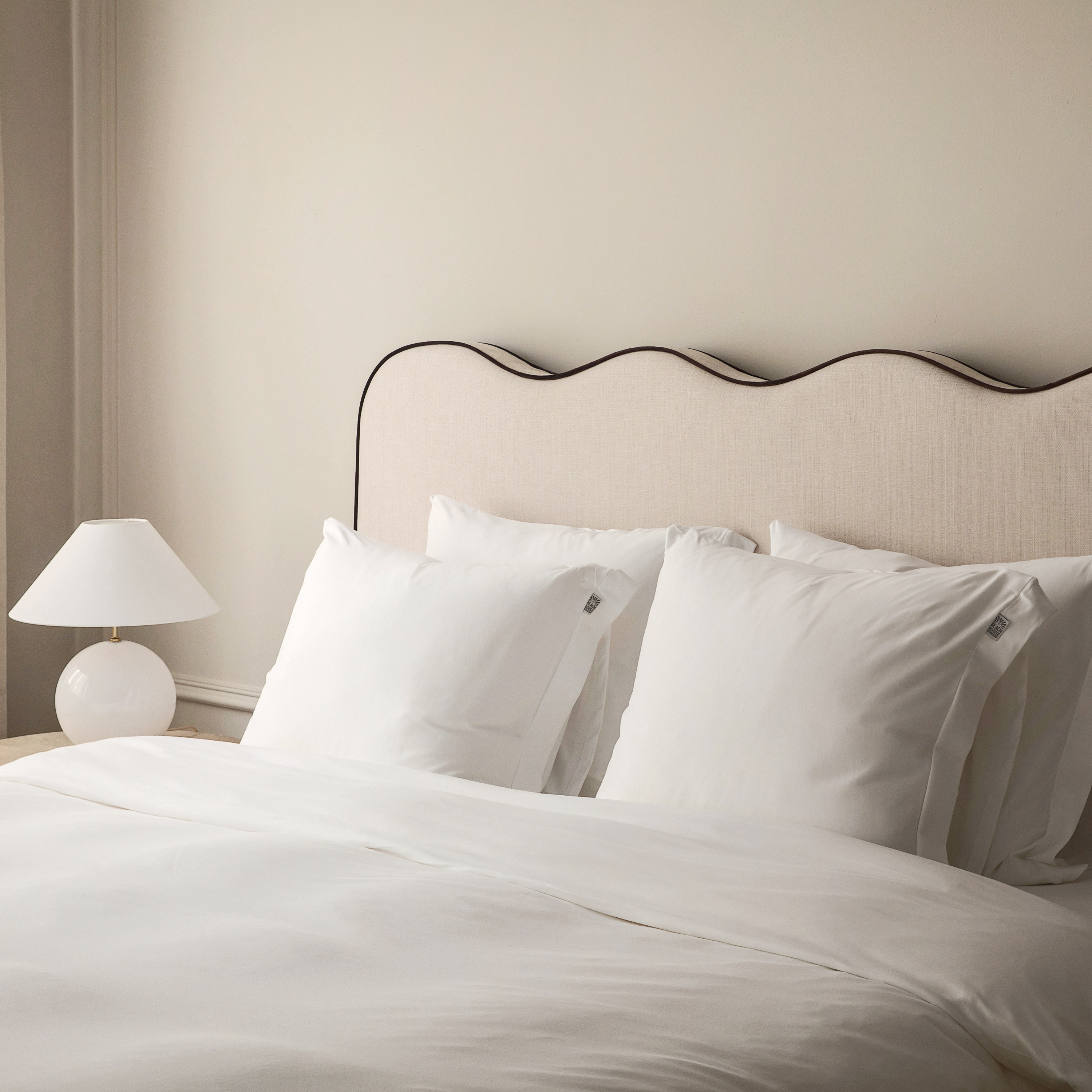 Beach House Company Plain Påslakan White Dubbel