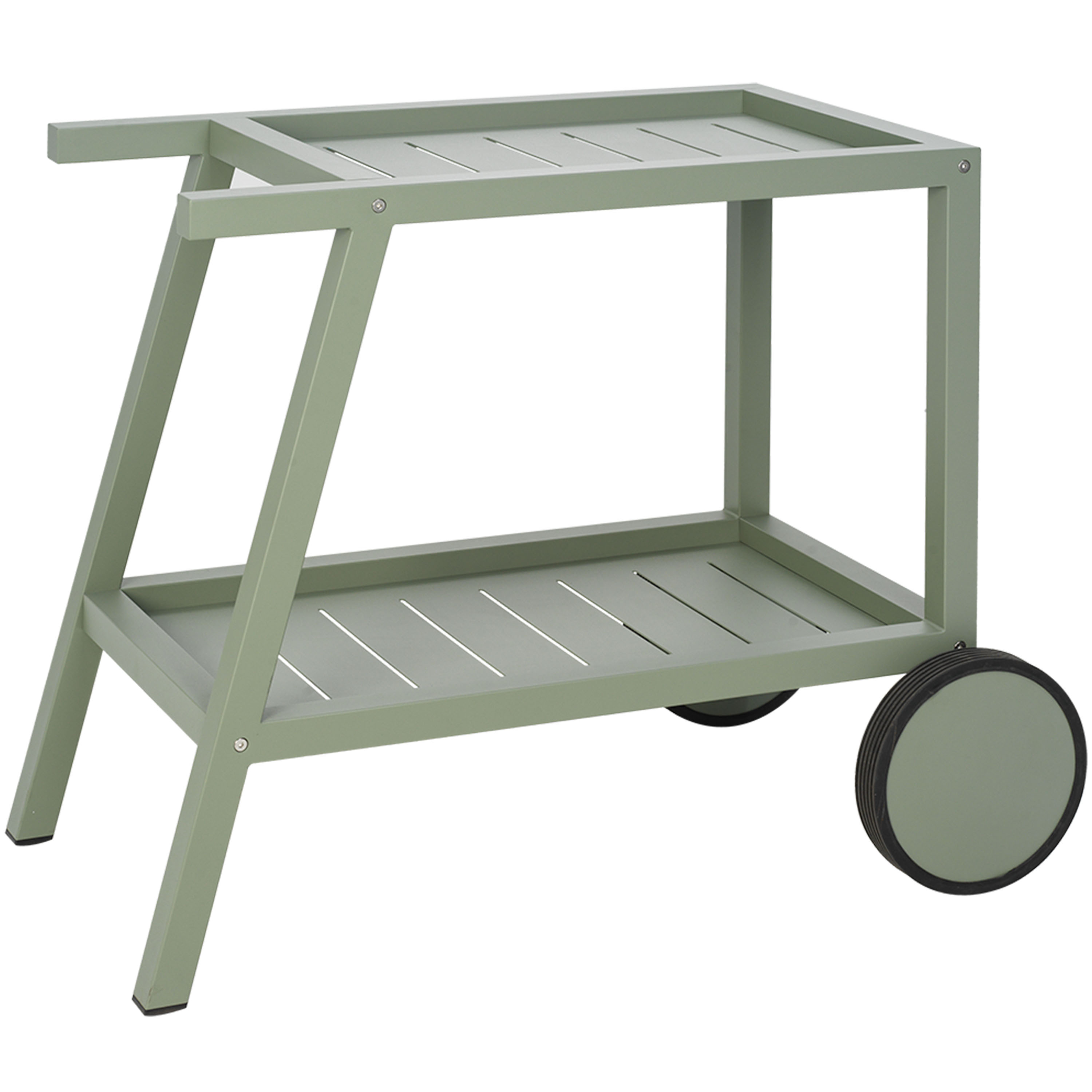 Brafab Samvaro Serveringsvagn Dusty Green 69cm