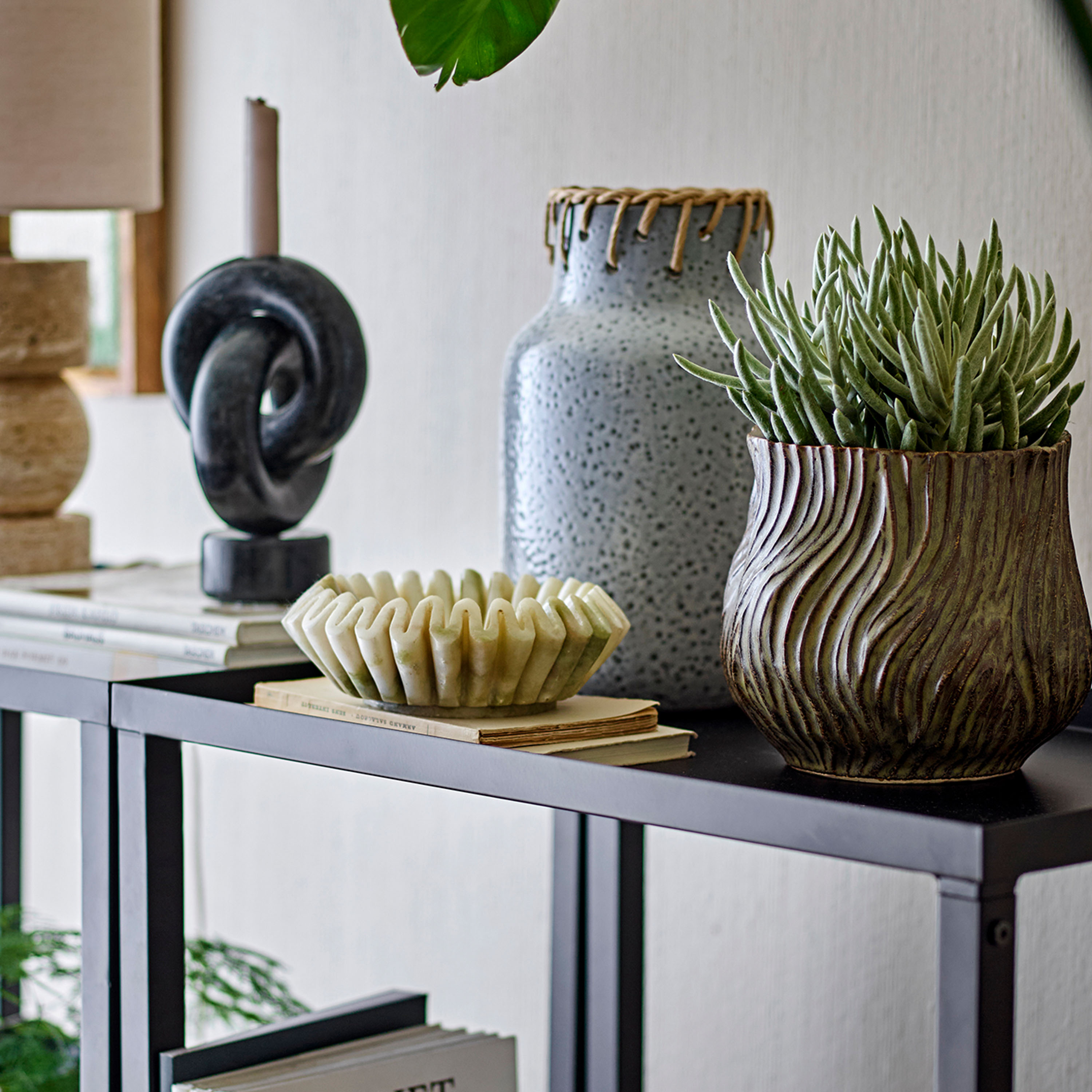 Bloomingville Harmonia Kulho Green 17cm