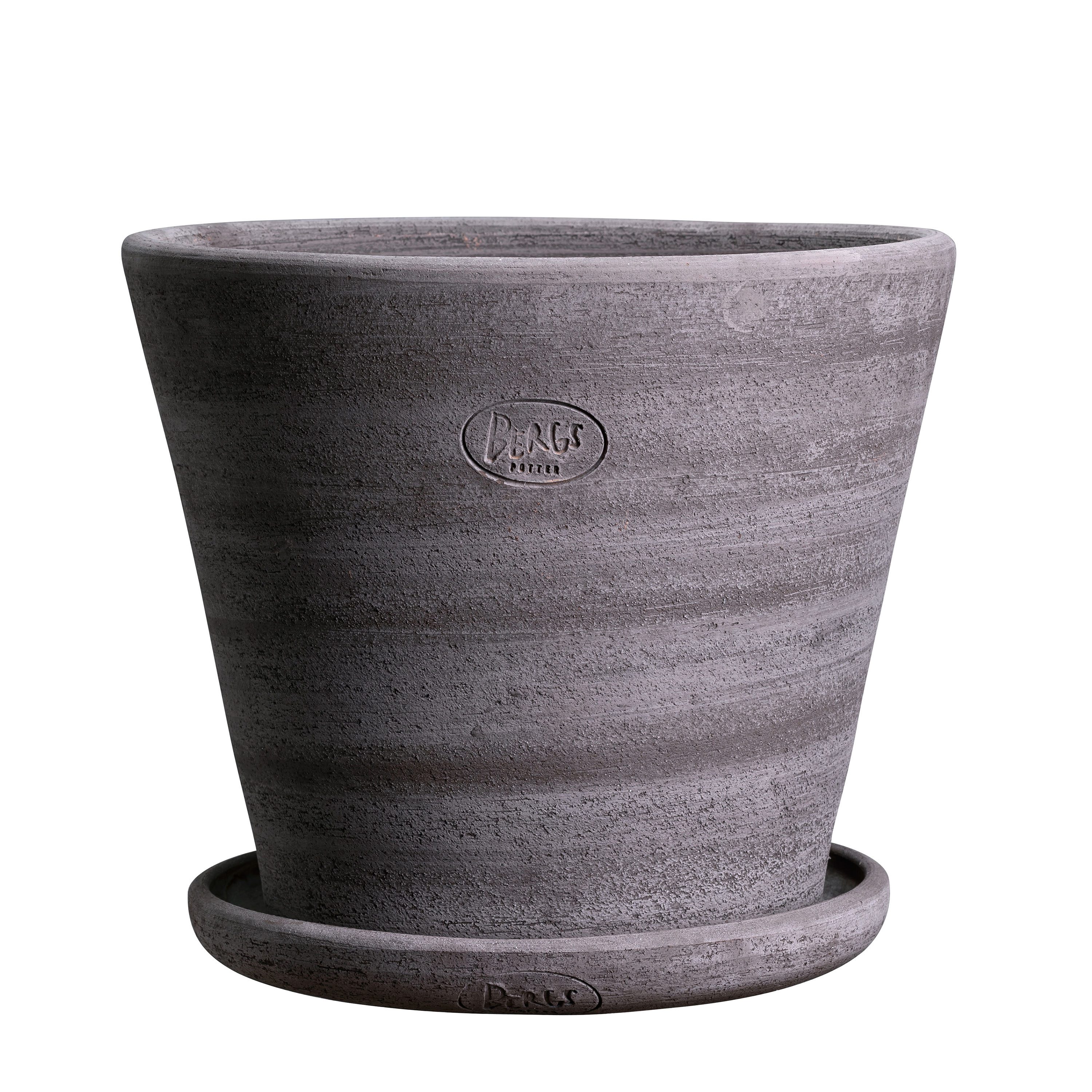 Bergs Potter - Julie Kruka med fat Raw Rosa Terracotta Ø45