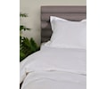 Satin Luxe Jacquard Örngott Vit 50x60