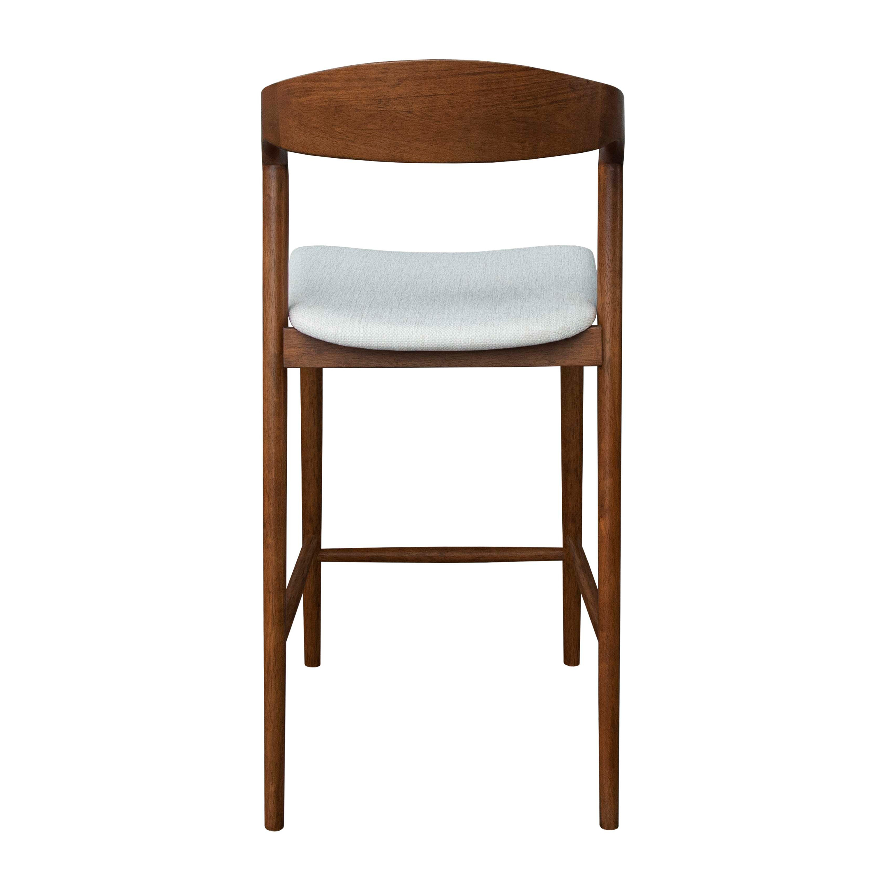 Sleepo Collection Casper Barstol Valnøtt/Hvit