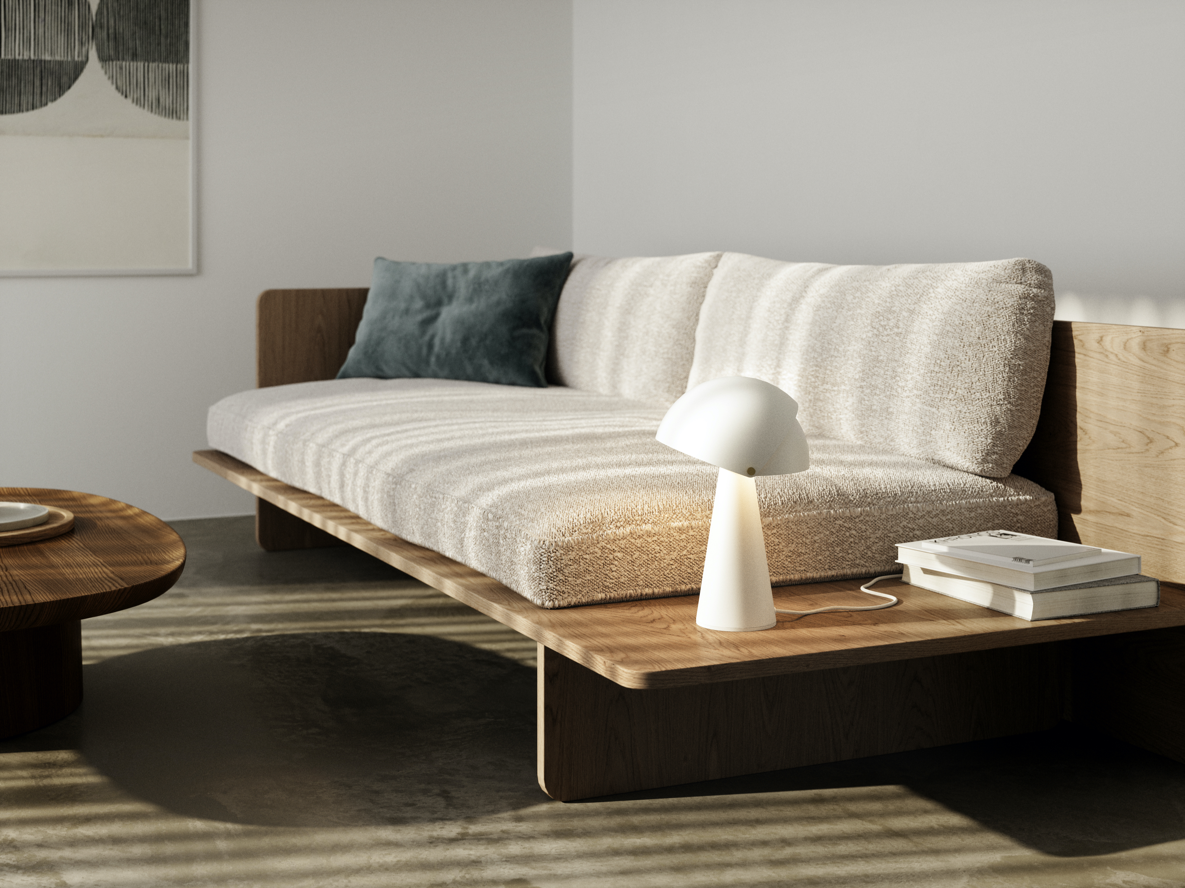 Design For The People Align Tischlampe Weiß