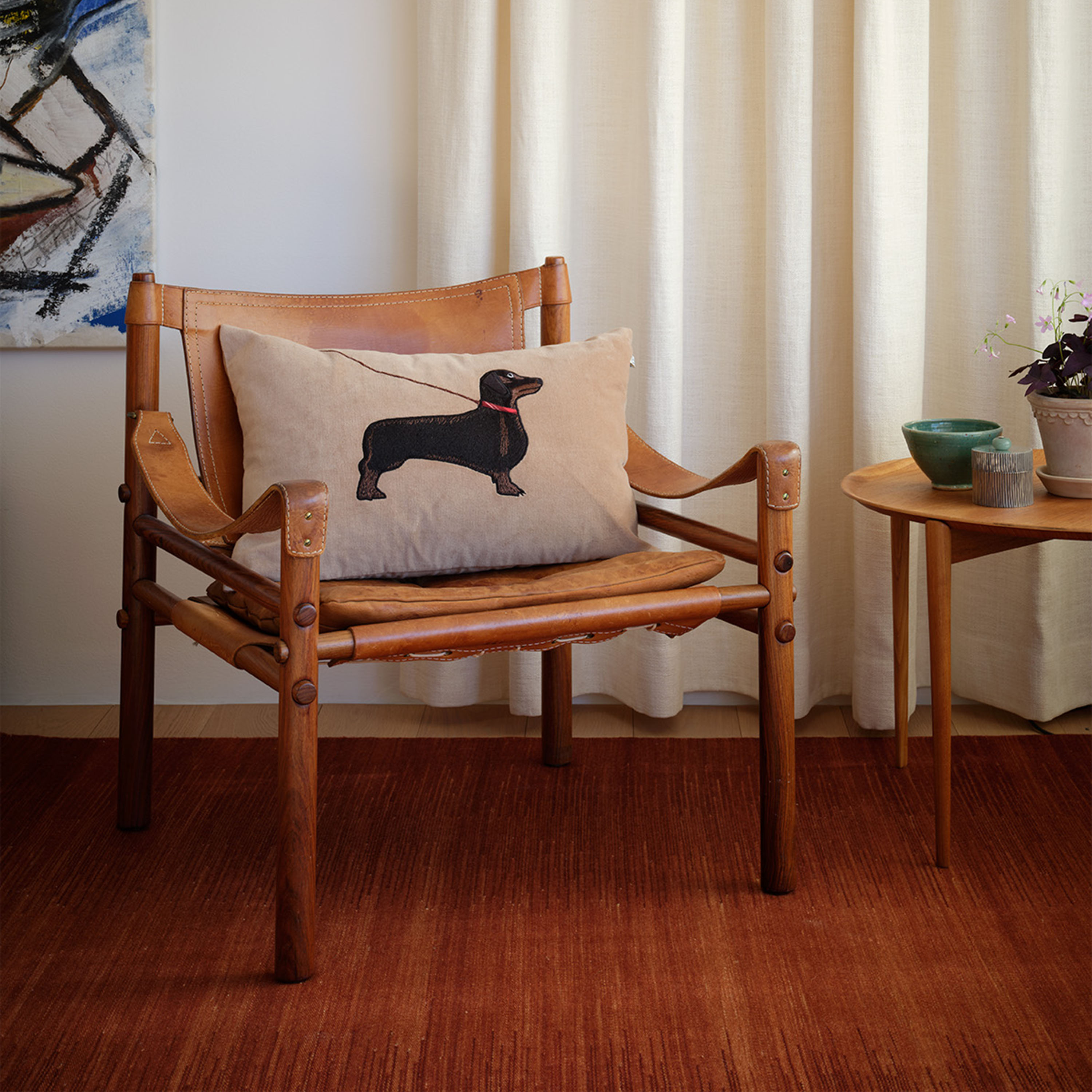 Chhatwal &amp; Jonsson Frankie Kissenhülle Tan 60x40