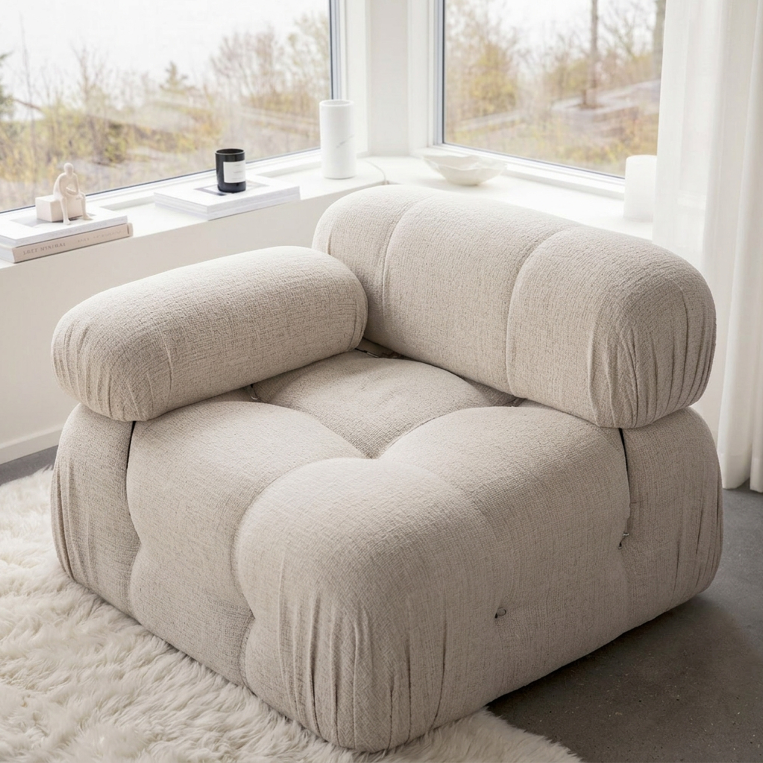 Sleepo Collection Blanca Venstremodul Cream