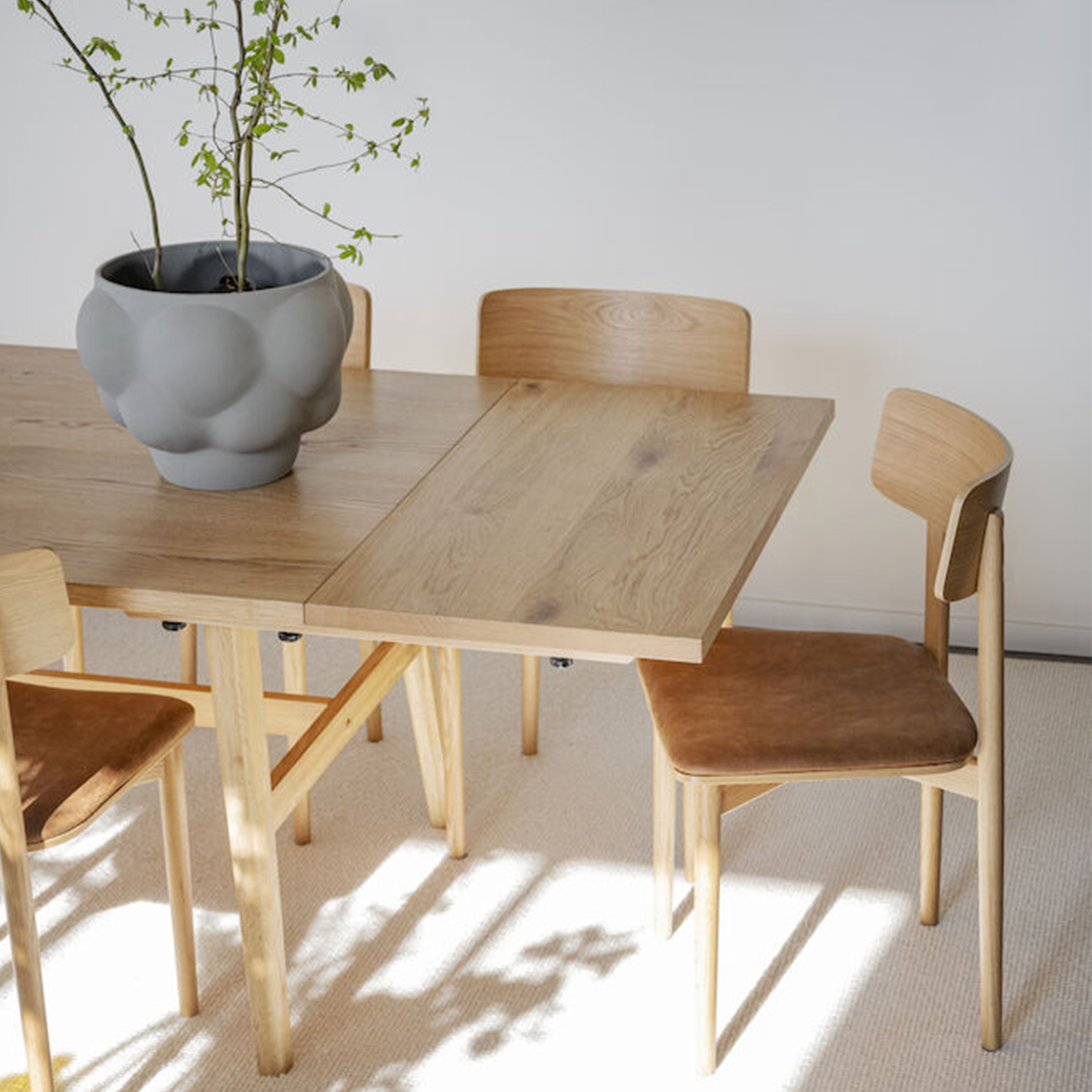 Rowico Home Plainfield Zusatzplatte Eiche 50cm