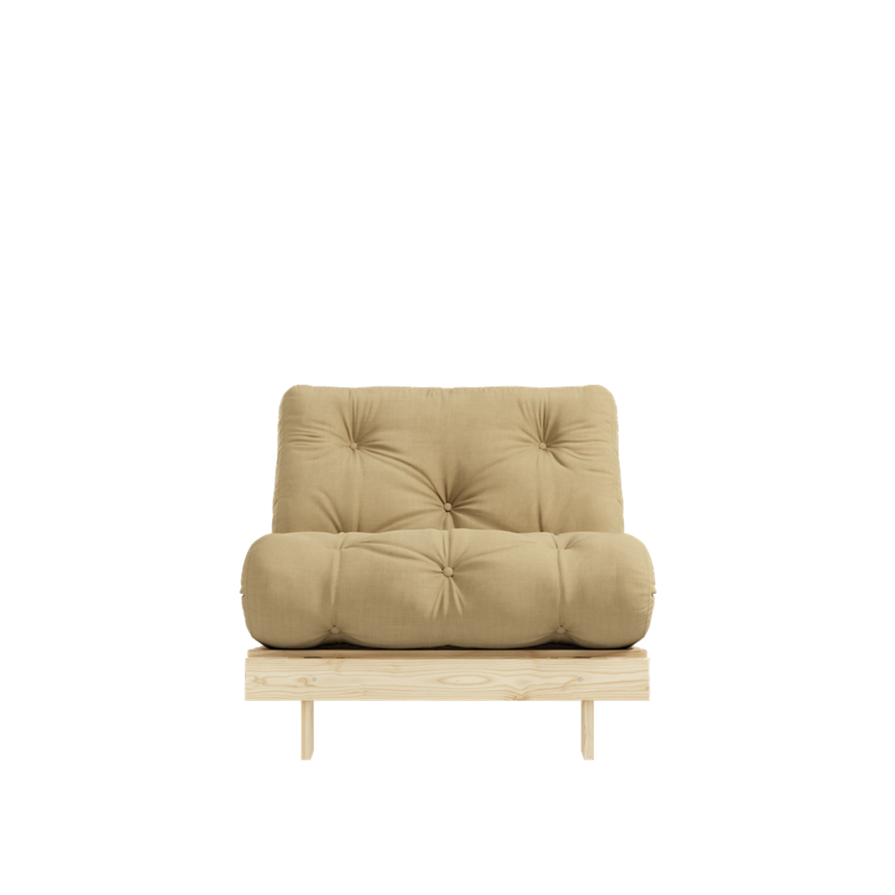Karup Design Roots Nojatuoli Luonnollinen/Wheat Beige 90cm
