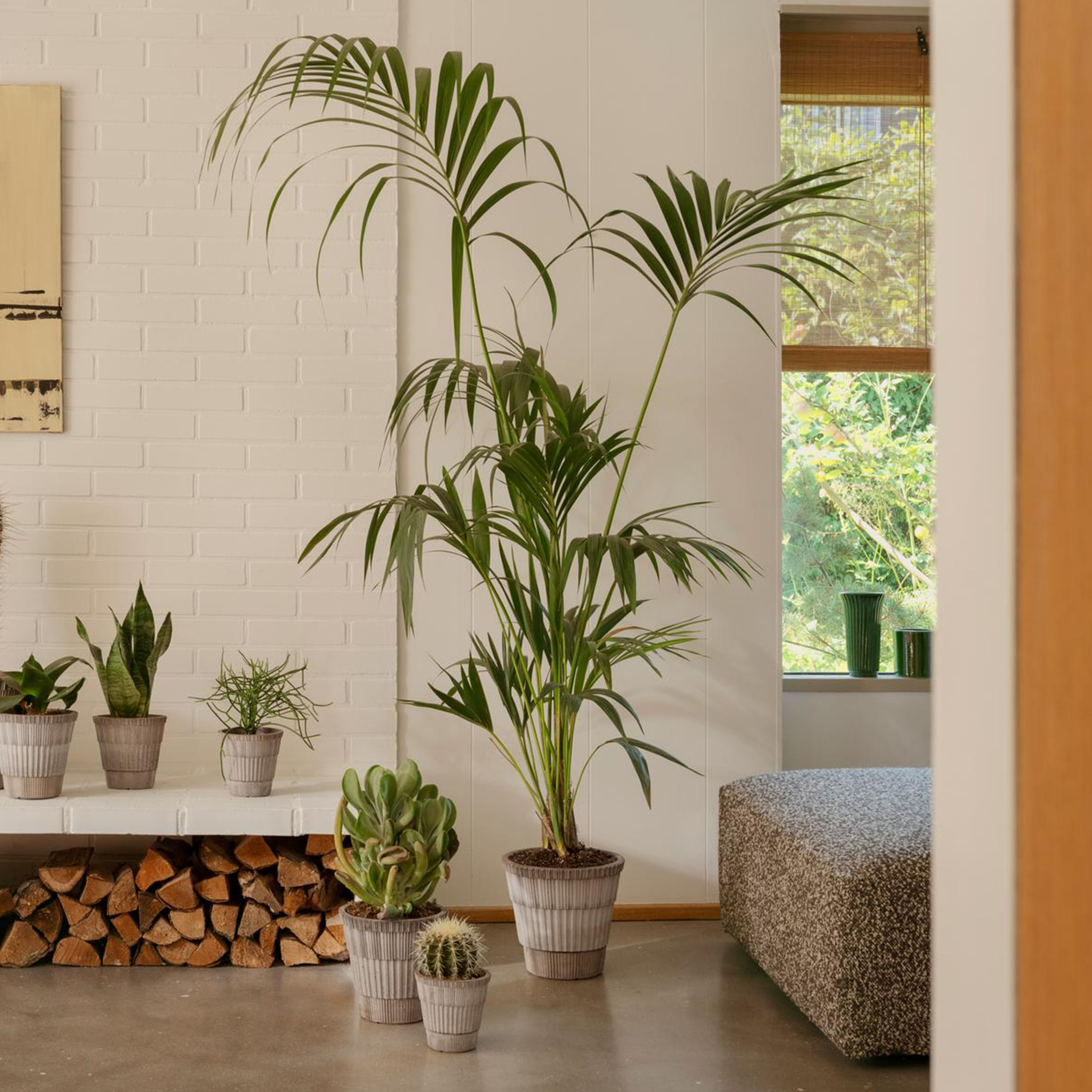 Bergs Potter Atlas Kruka Raw Grey Terracotta Ø14