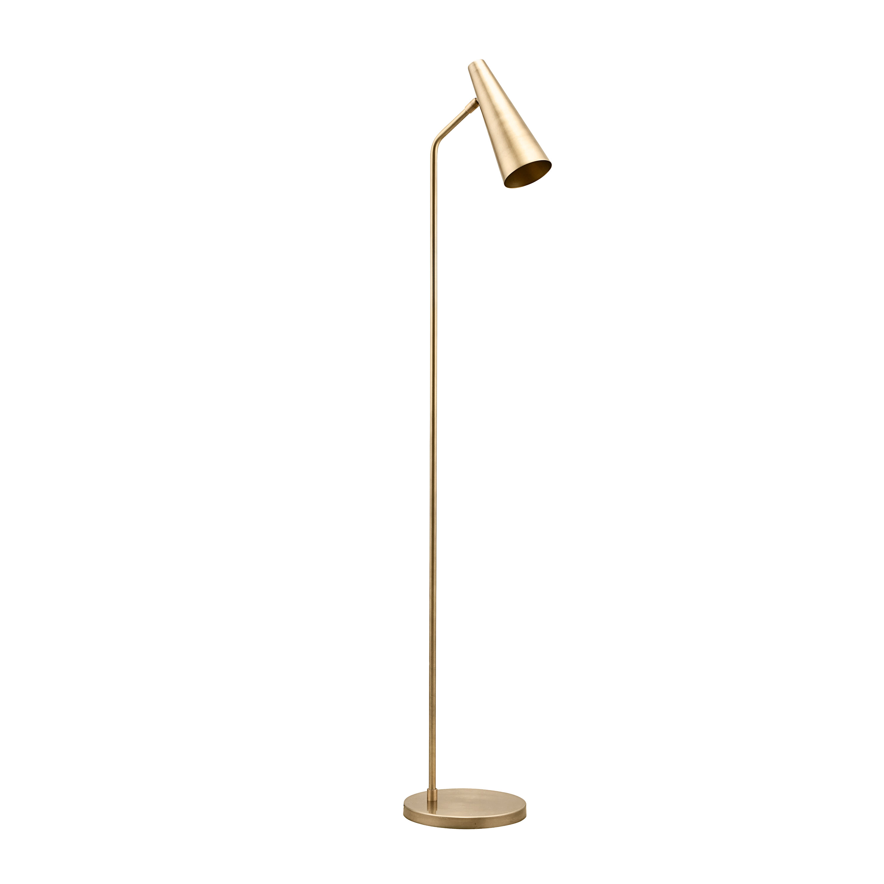 House Doctor - Precise Golvlampa Mässing 124cm - Röd