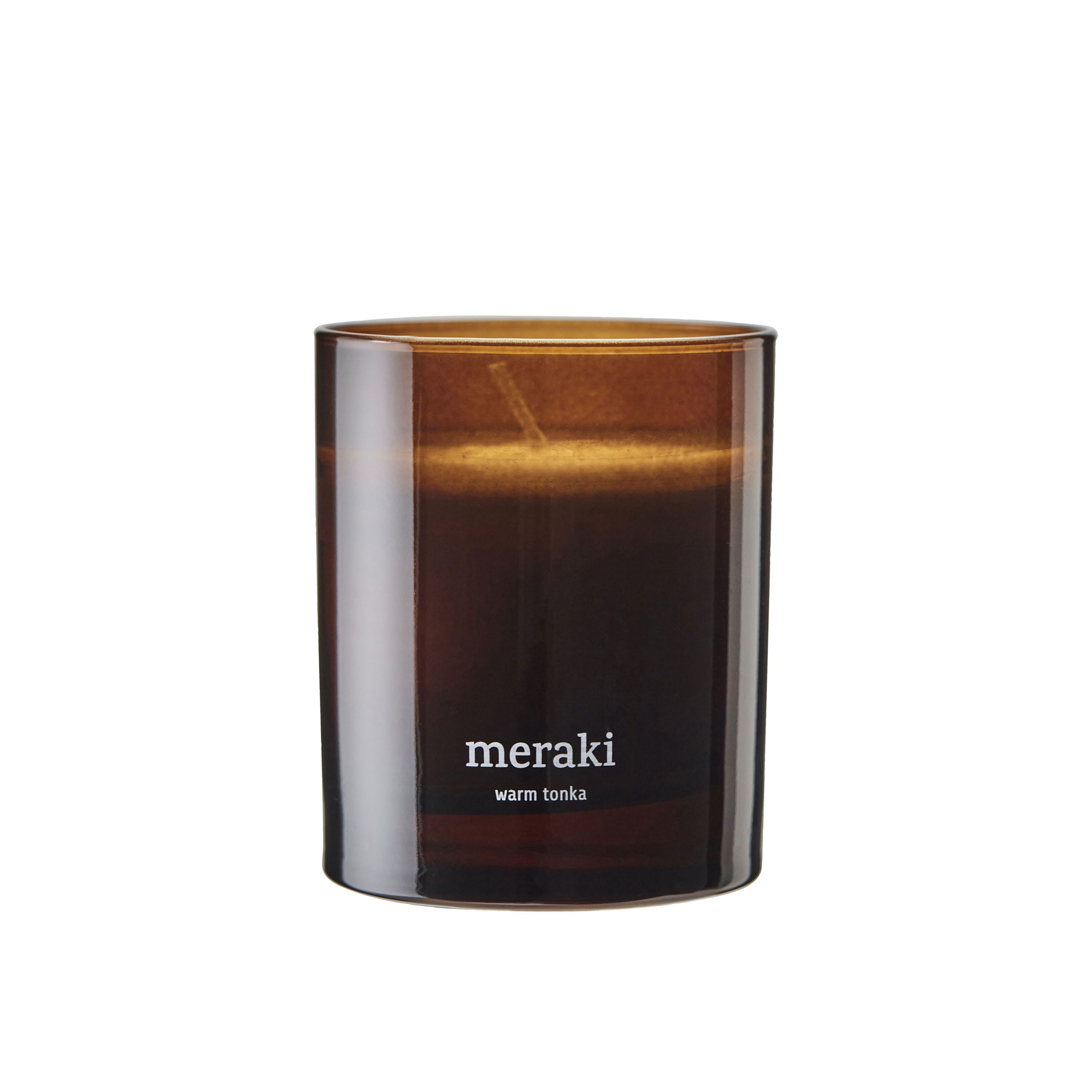 Warm Tonka Doftljus Braun 200g
