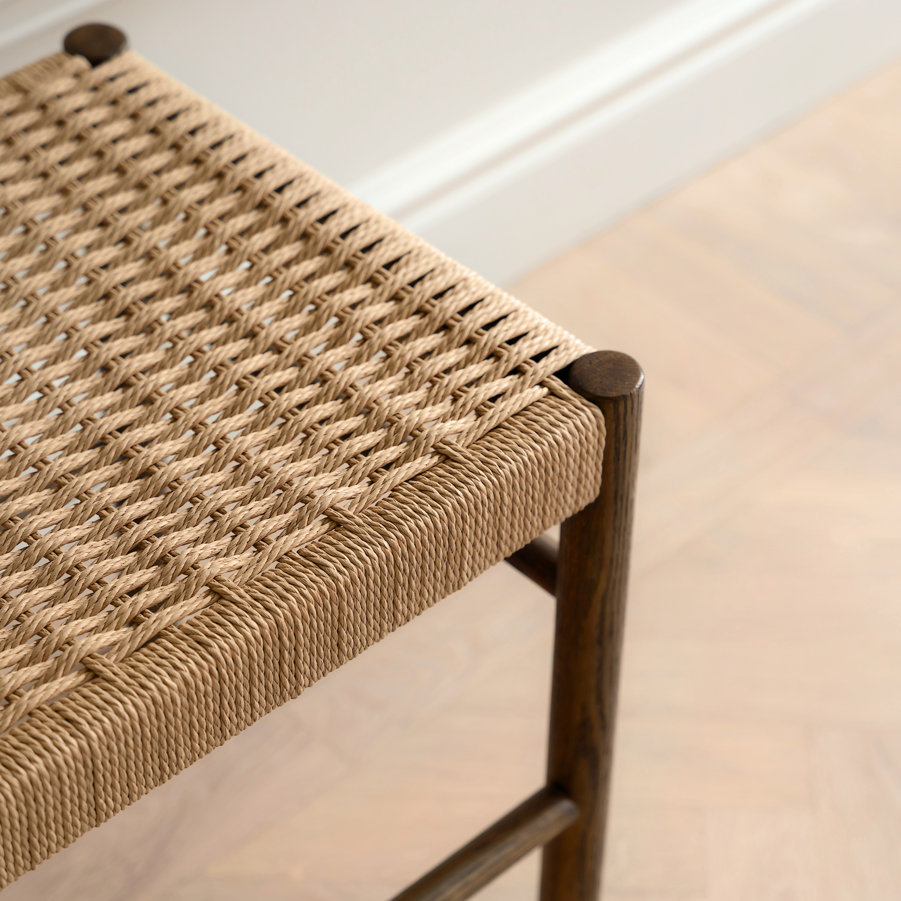 Sleepo Collection Colin Bänk Brunbetsad Ek 120cm