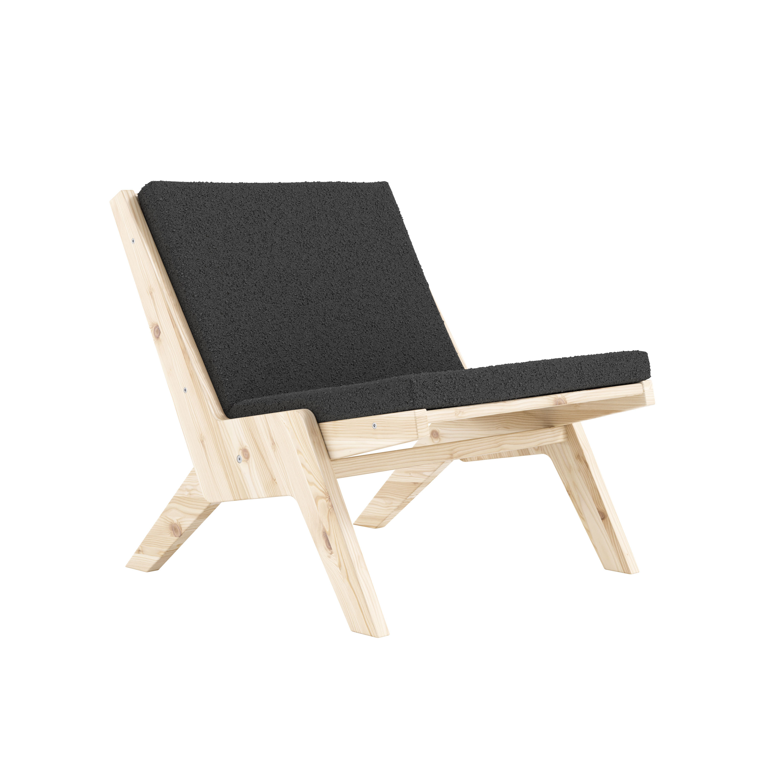 Sway Lenestol Natur/Midnight Grey