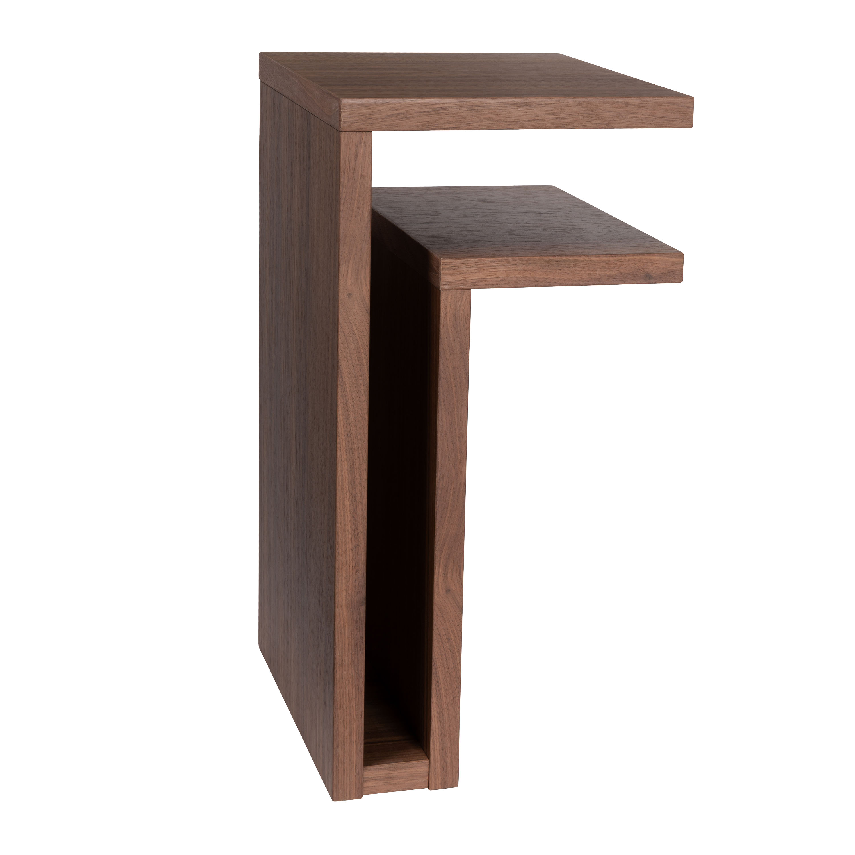 F-Shelf Right Sängbord Walnut