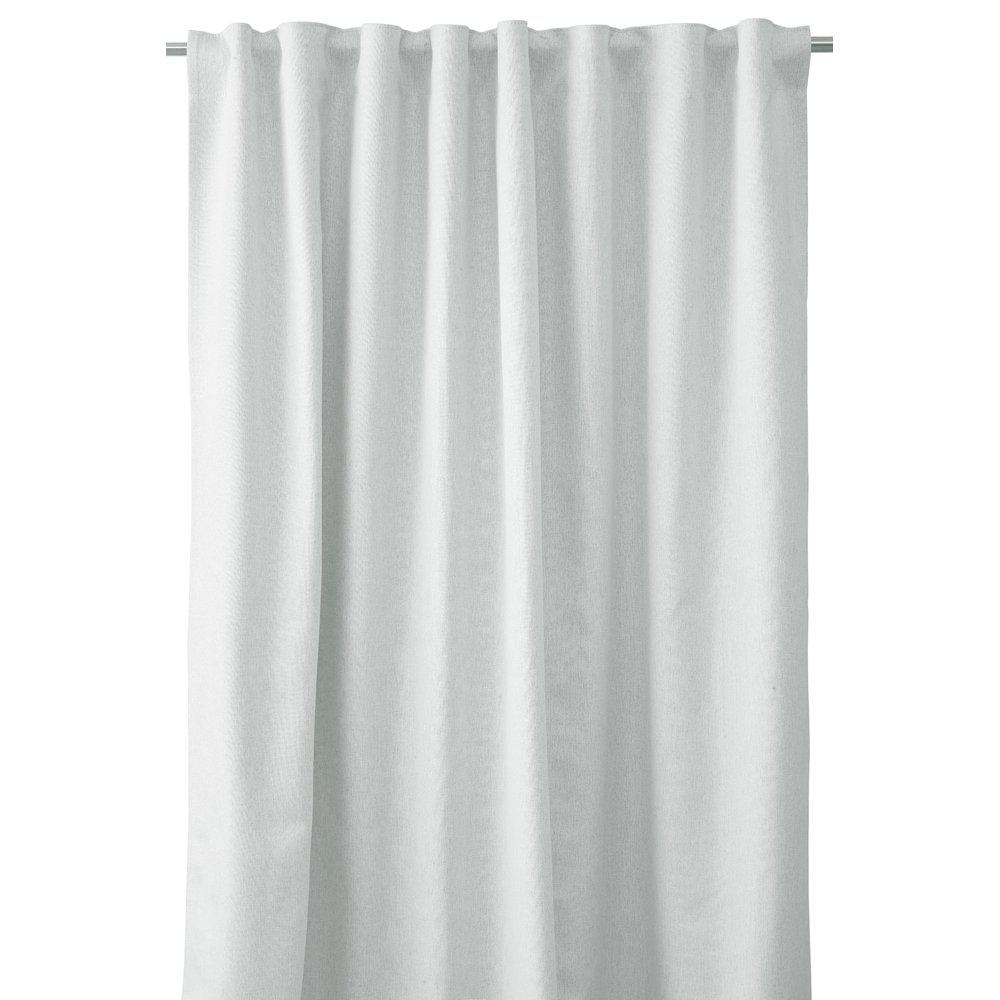 Svanefors - Colin Blackout Gardinlengd Offwhite 350cm 2-pakning - Hvit  - Gardinlengder