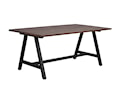 Carradale Matbord A-ben Brun Ek/Svart 170cm