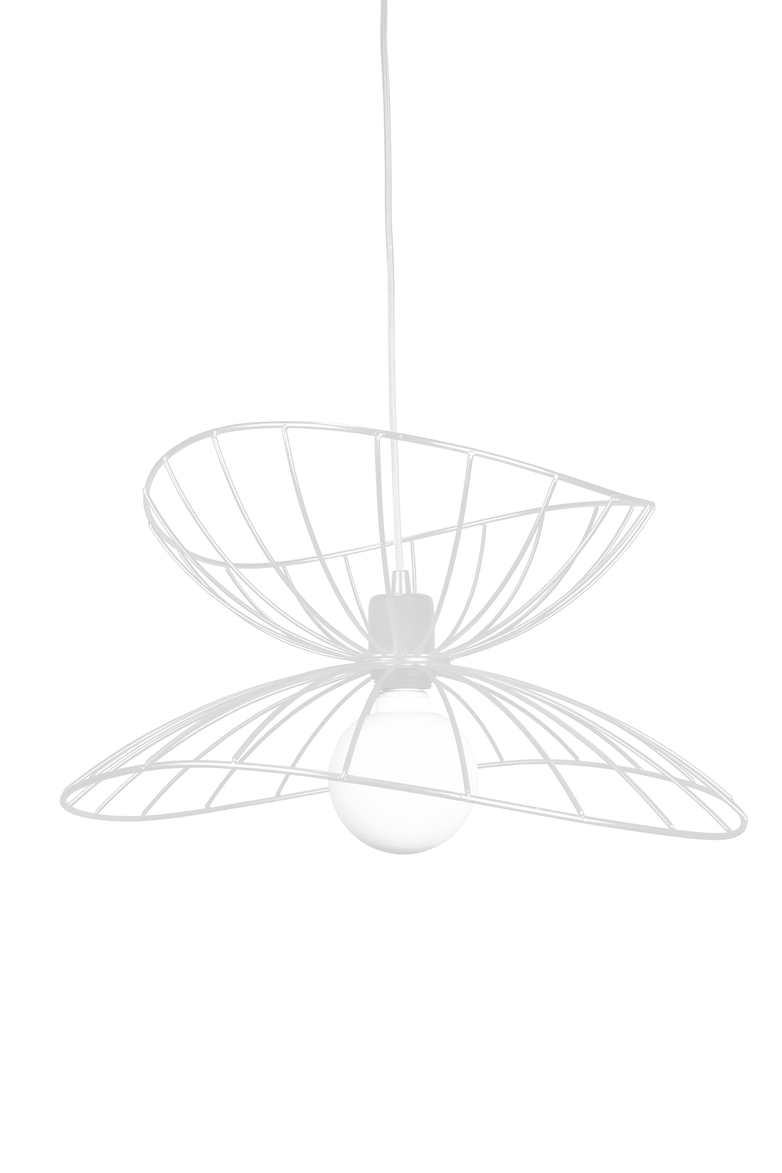 Globen Lighting - Ray Deckenleuchte Weiß Ø45 - Deckenleuchten