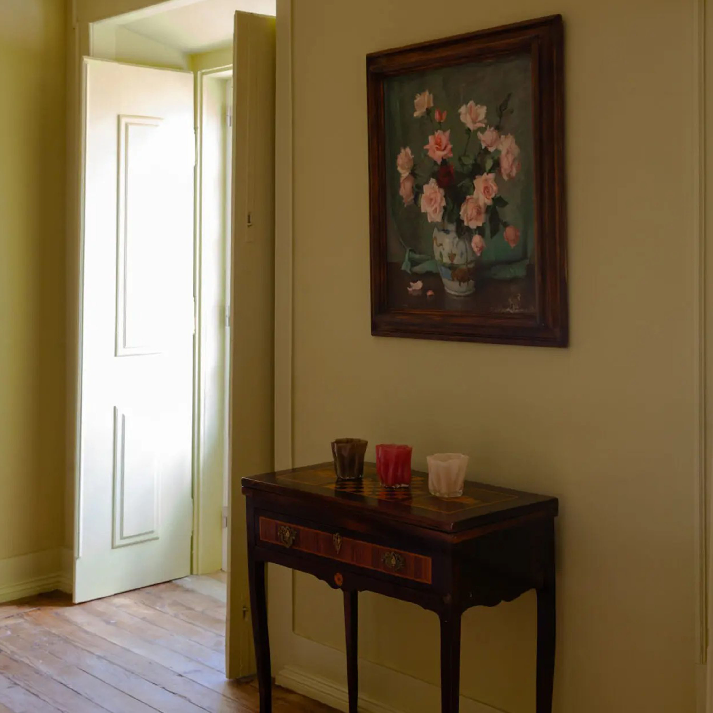 Olsson &amp; Jensen Tess Windlicht Himbeere 11 cm