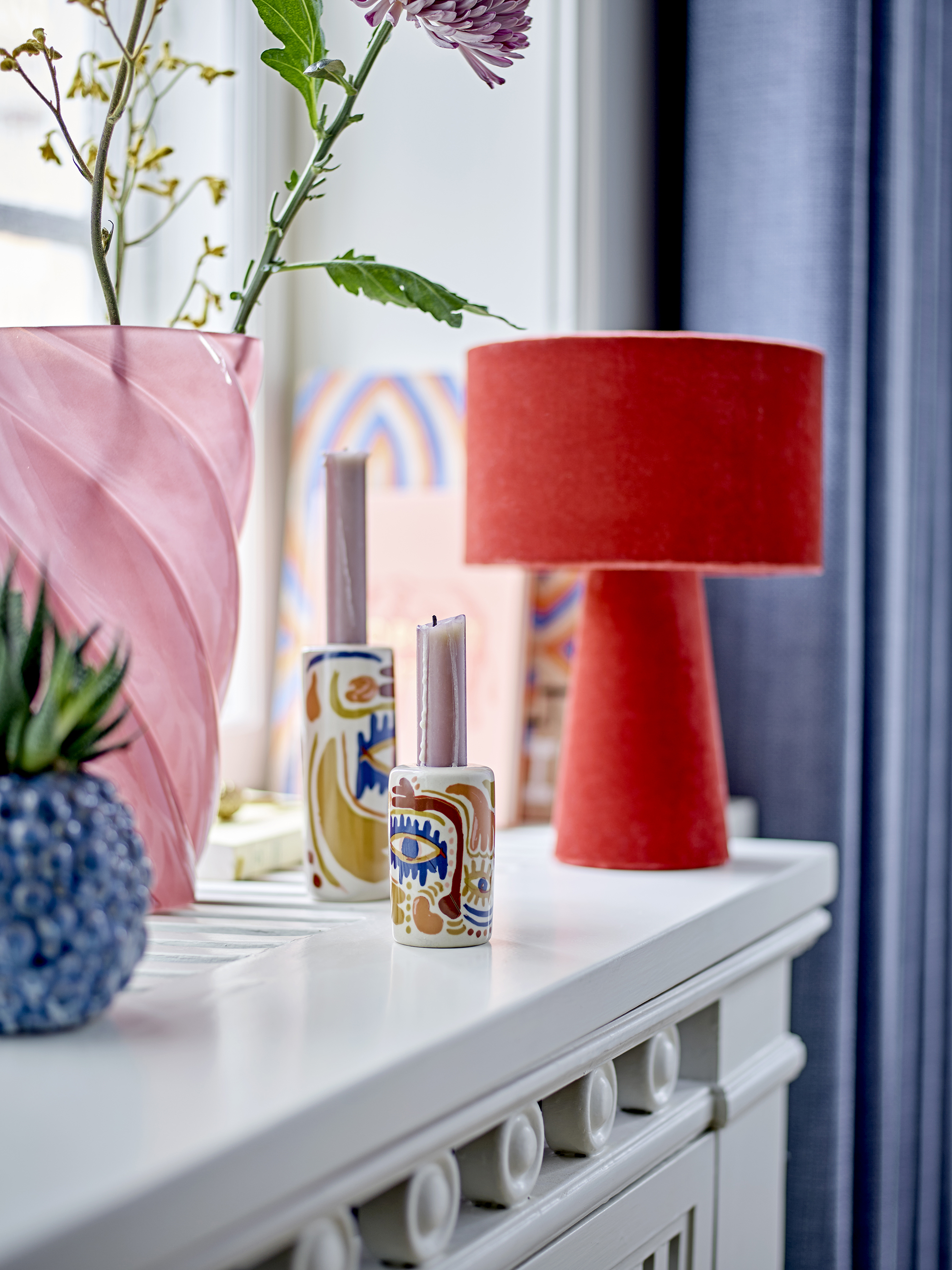 Bloomingville Callo Vase Rose 29cm