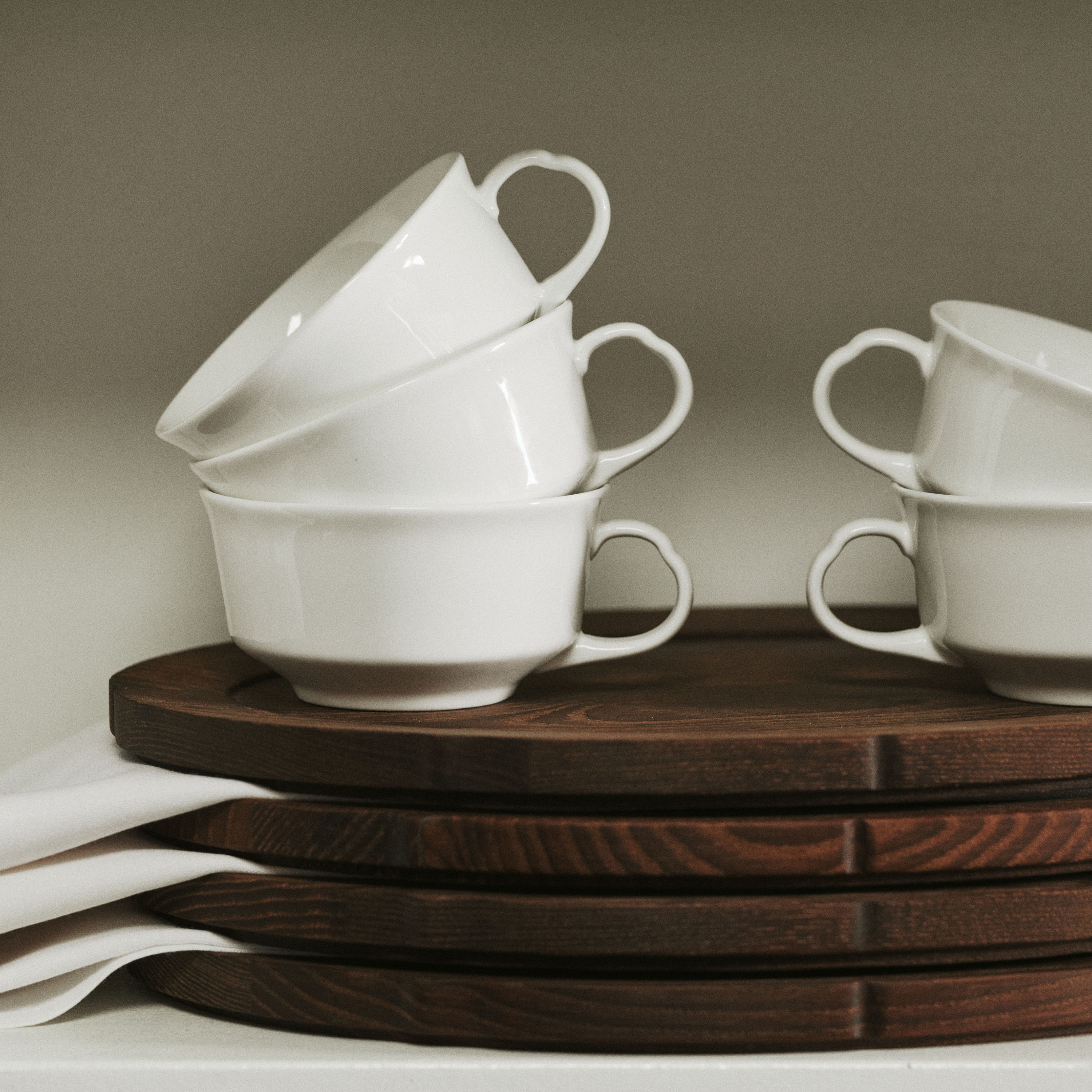 Serax Silhouette Kaffekopp White 4-pack