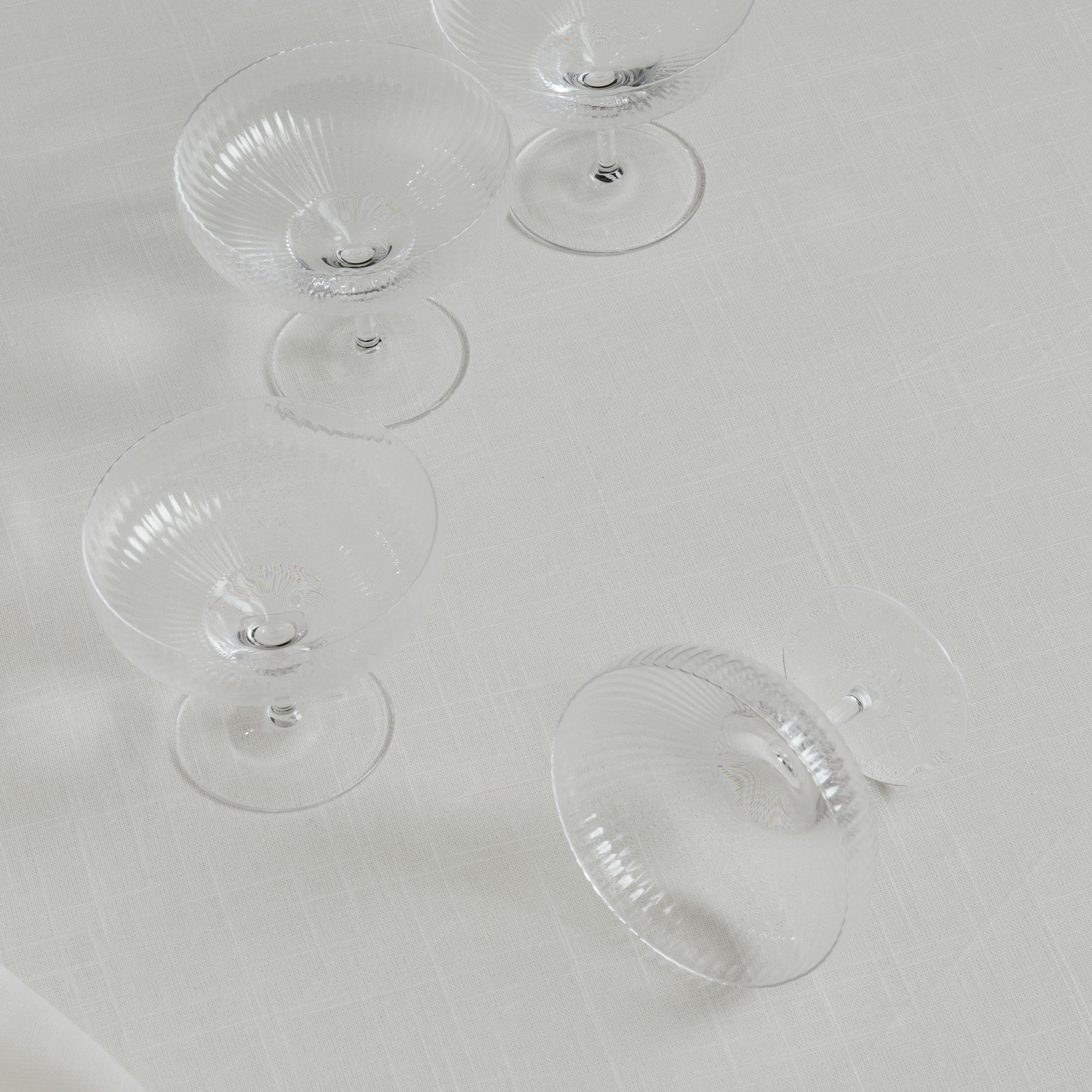 Serax Inku Coupeglas Transparent 4-pack