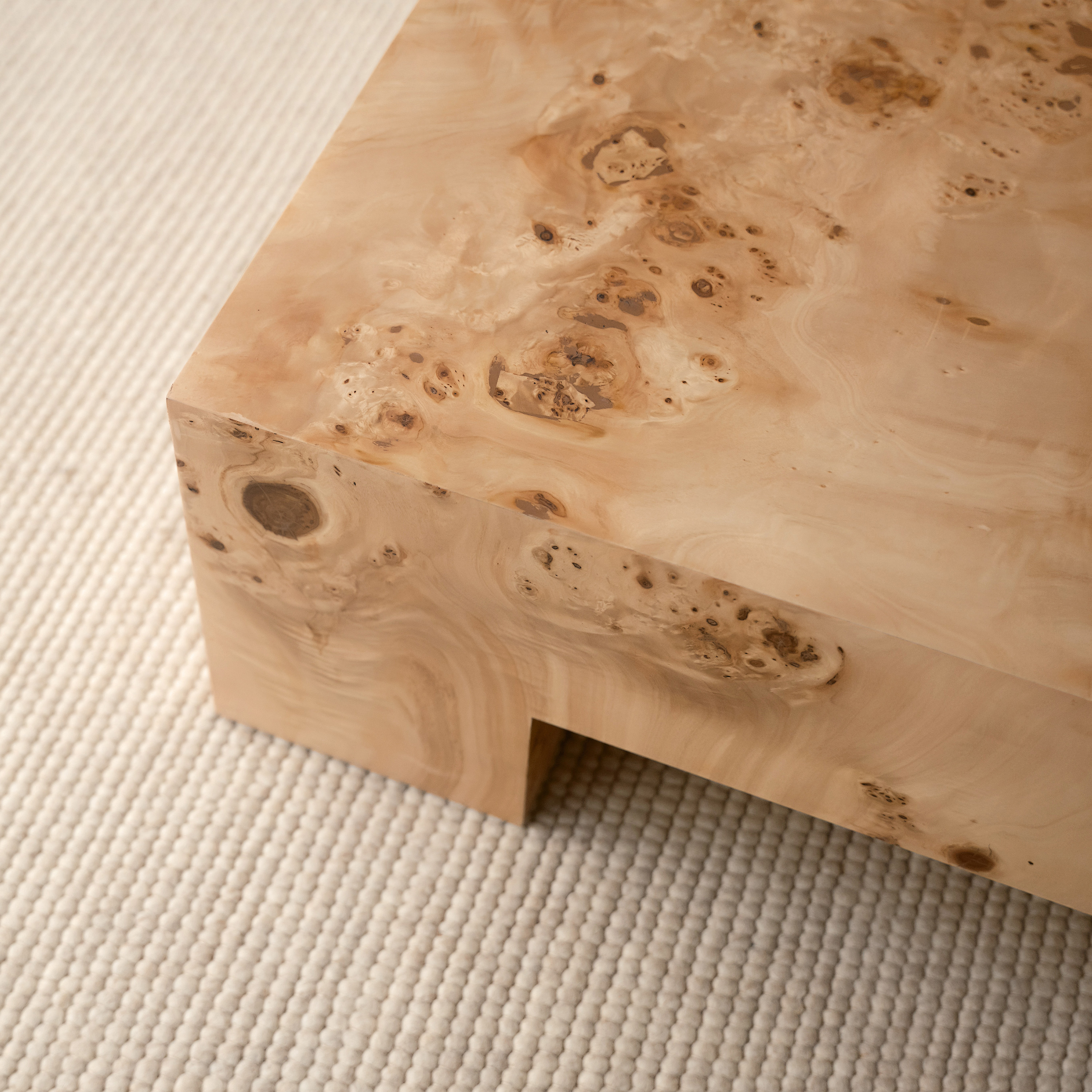 Sleepo Collection Chunky Soffbord Poppel 90x90