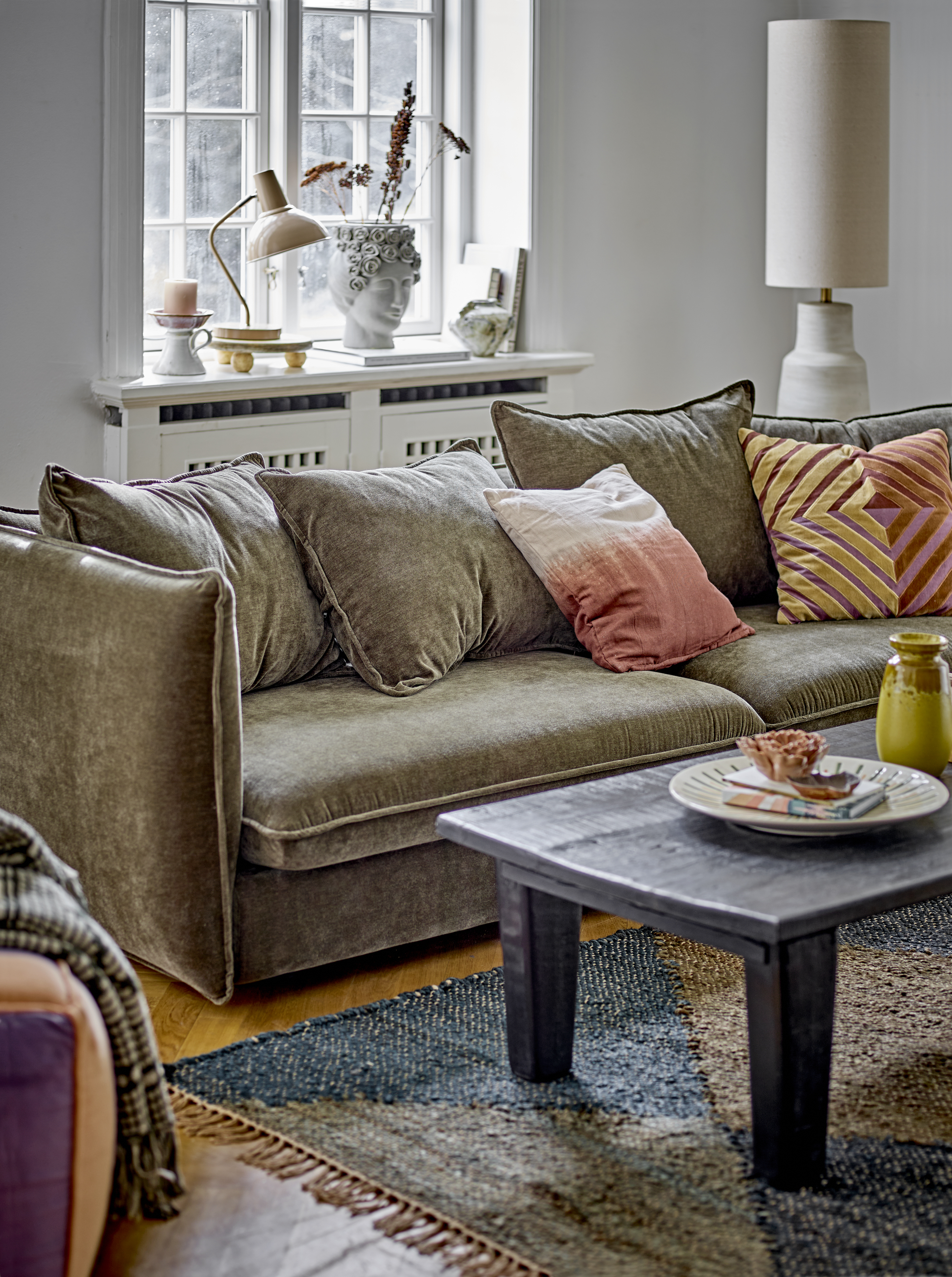 Bloomingville Linetta Stehlampe Weiß